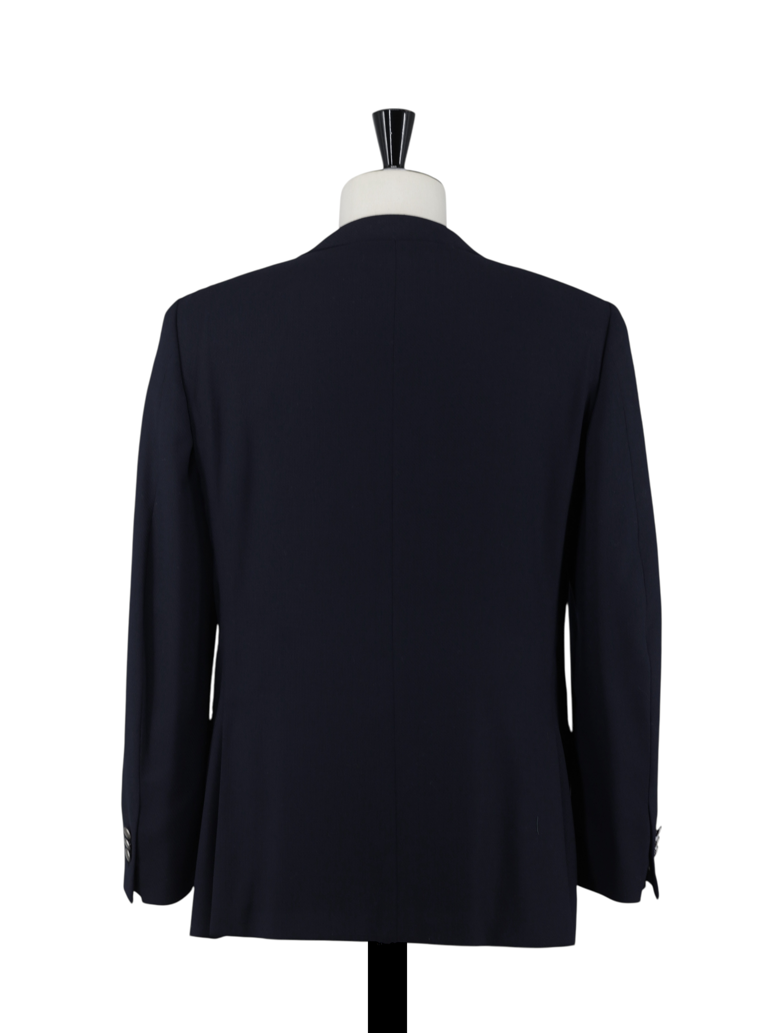 Ermenegildo Zegna Navy Double Breasted "Cool-Effect" Wool Mila Jacket