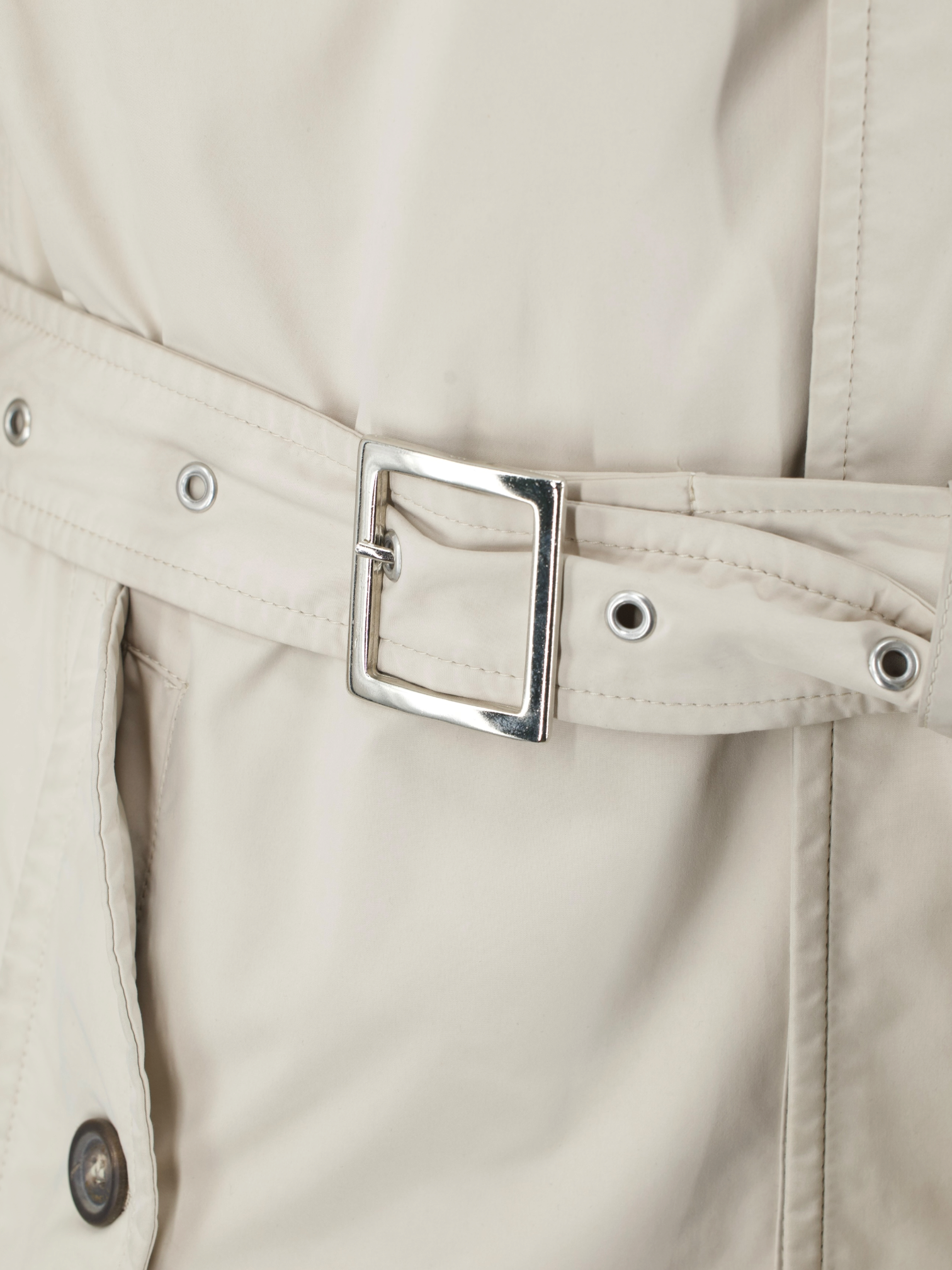 Luigi Borrelli Beige Softshell Neapolitan Trenchcoat