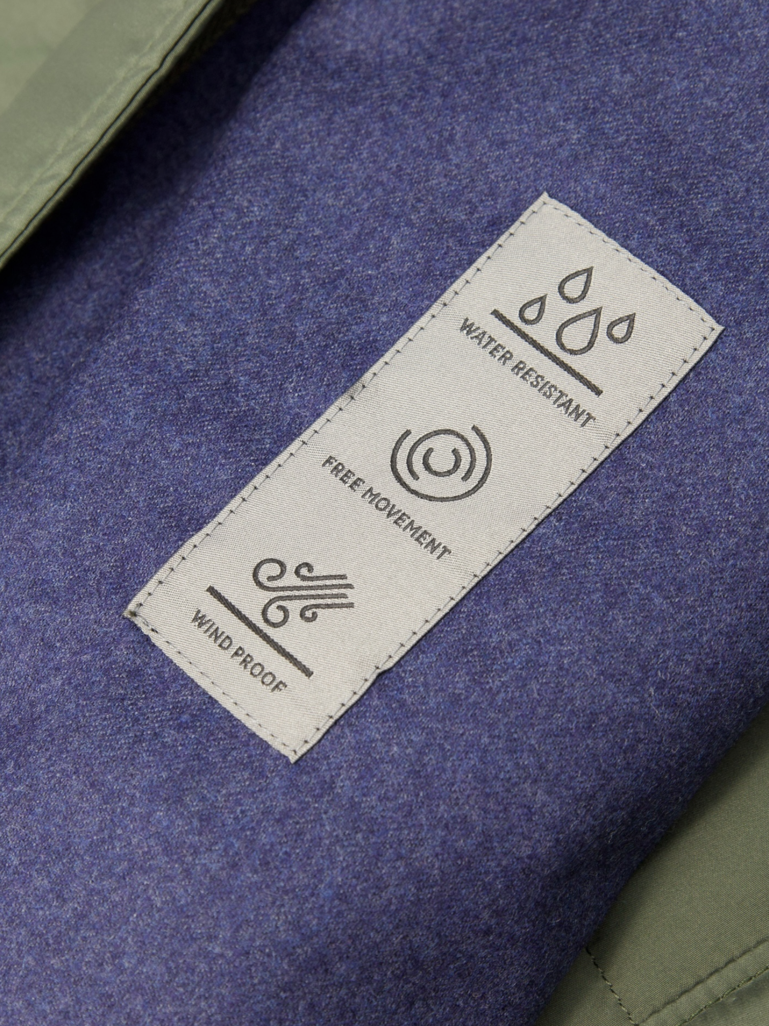 Corneliani Olive Green Water-Repellent "Milestones" Vespa Jacket