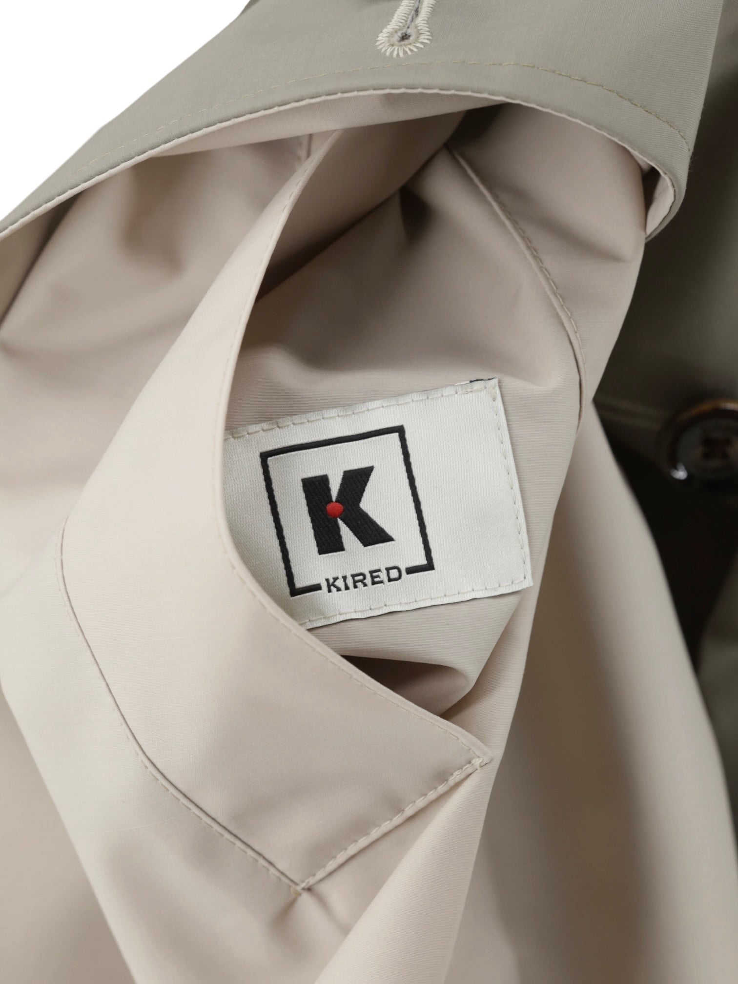 Kired Rosemary Green & Beige Reversible Stormsystem Raincoat