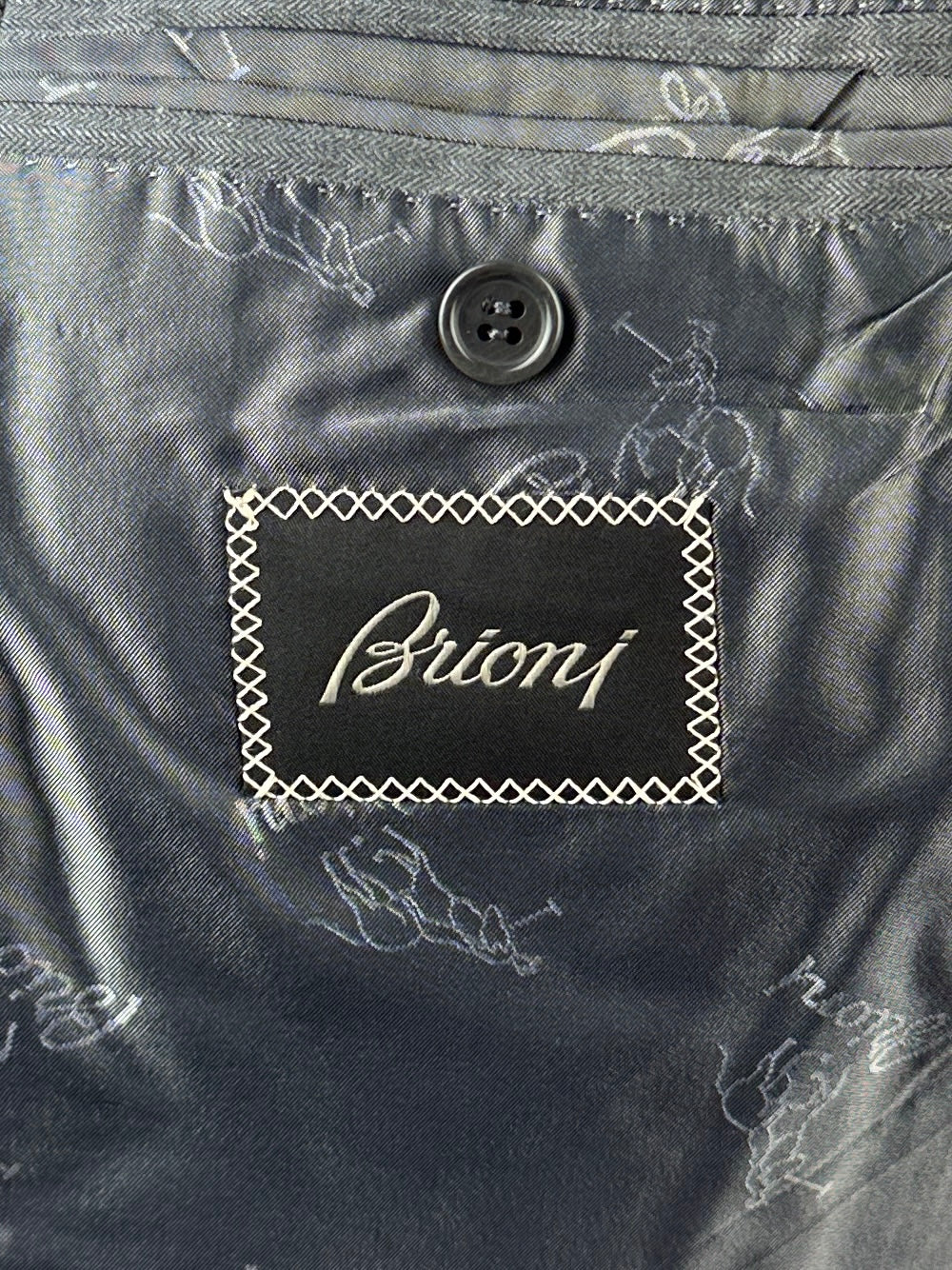 Brioni Grey Super 150's Three-Piece Suit