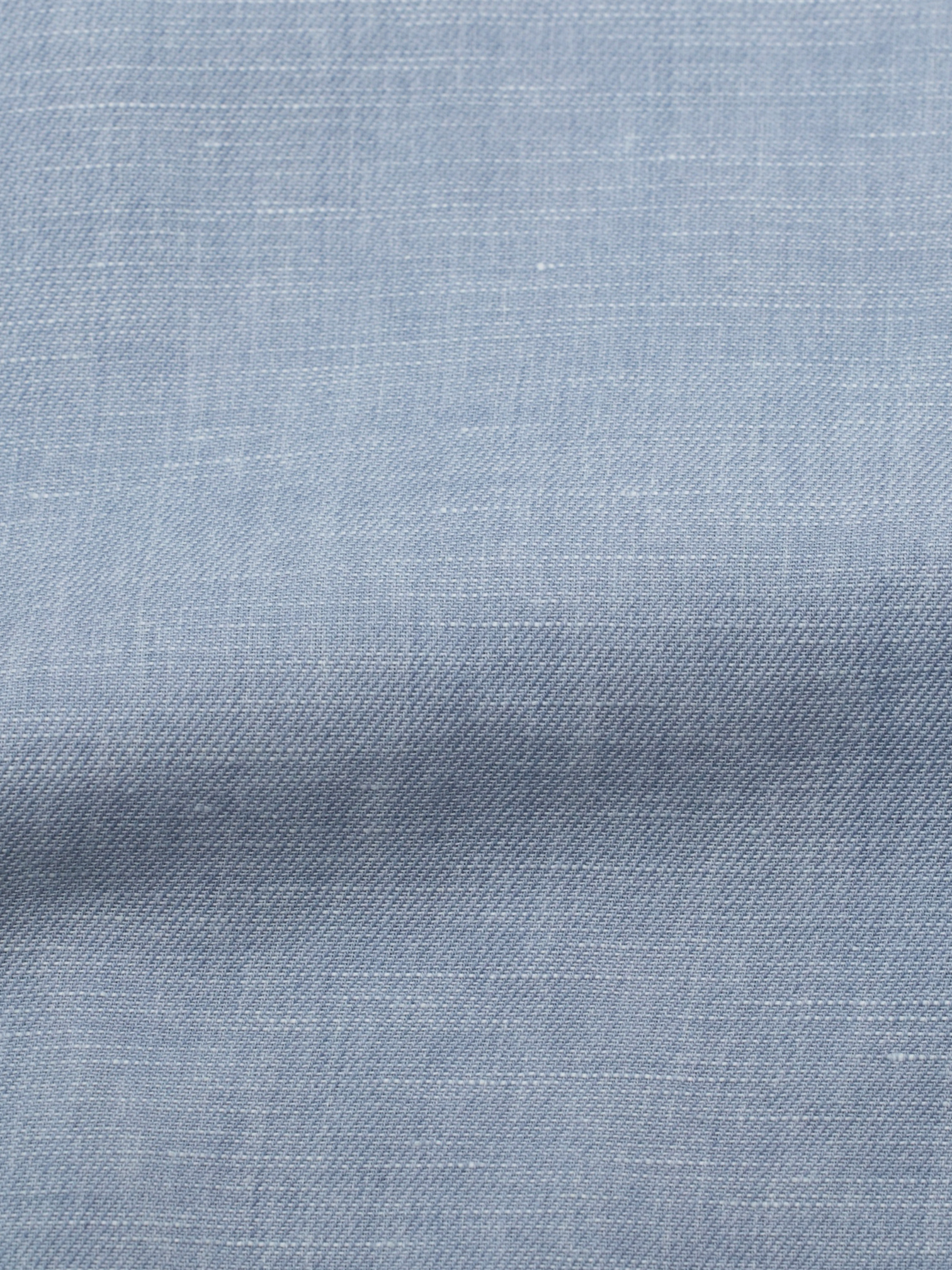 Finamore Sage Grey Linen & Cotton "Carlo Riva" Sartorial Summer Shirt