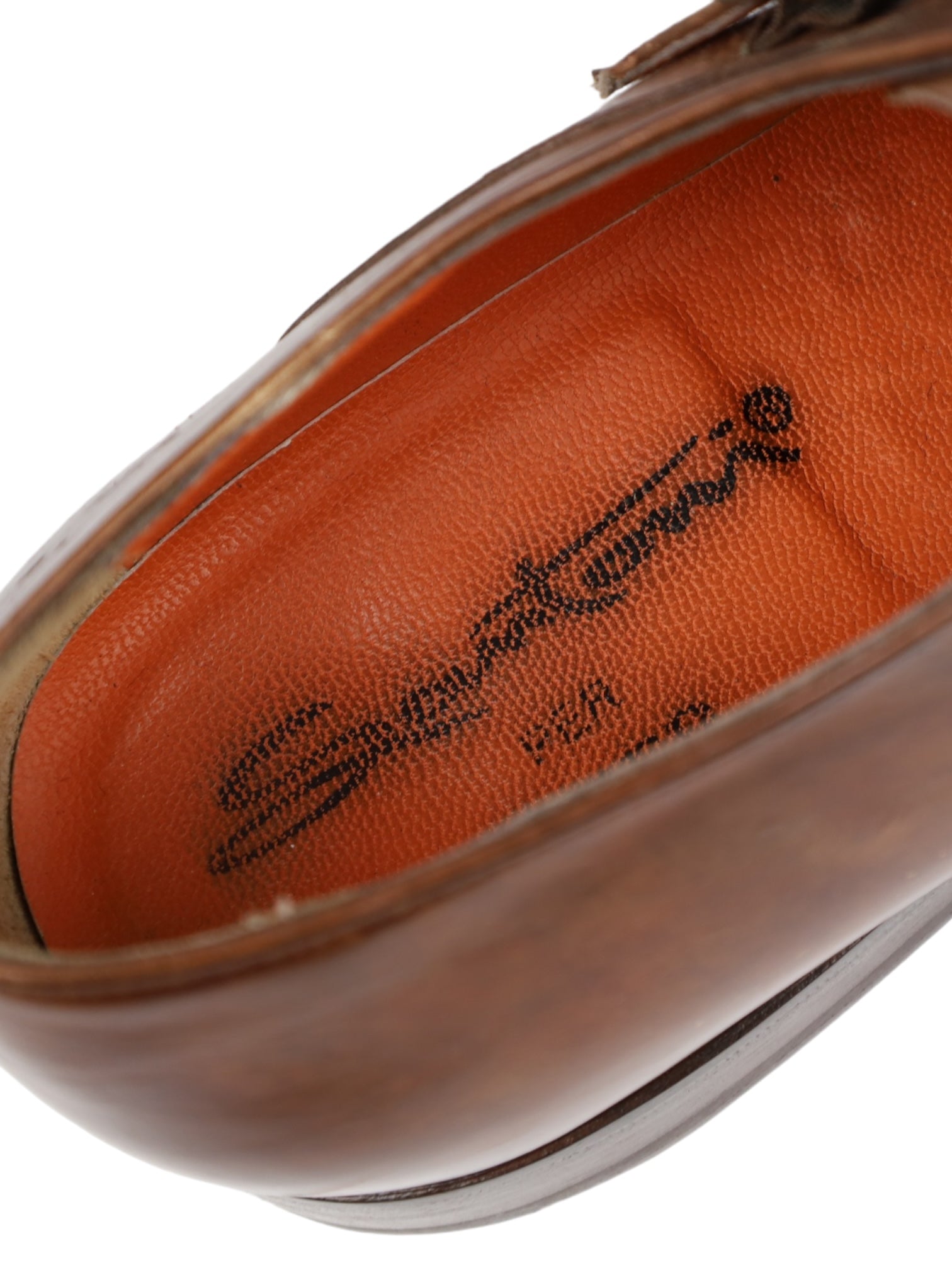 Santoni Brown Double Monk + Belt