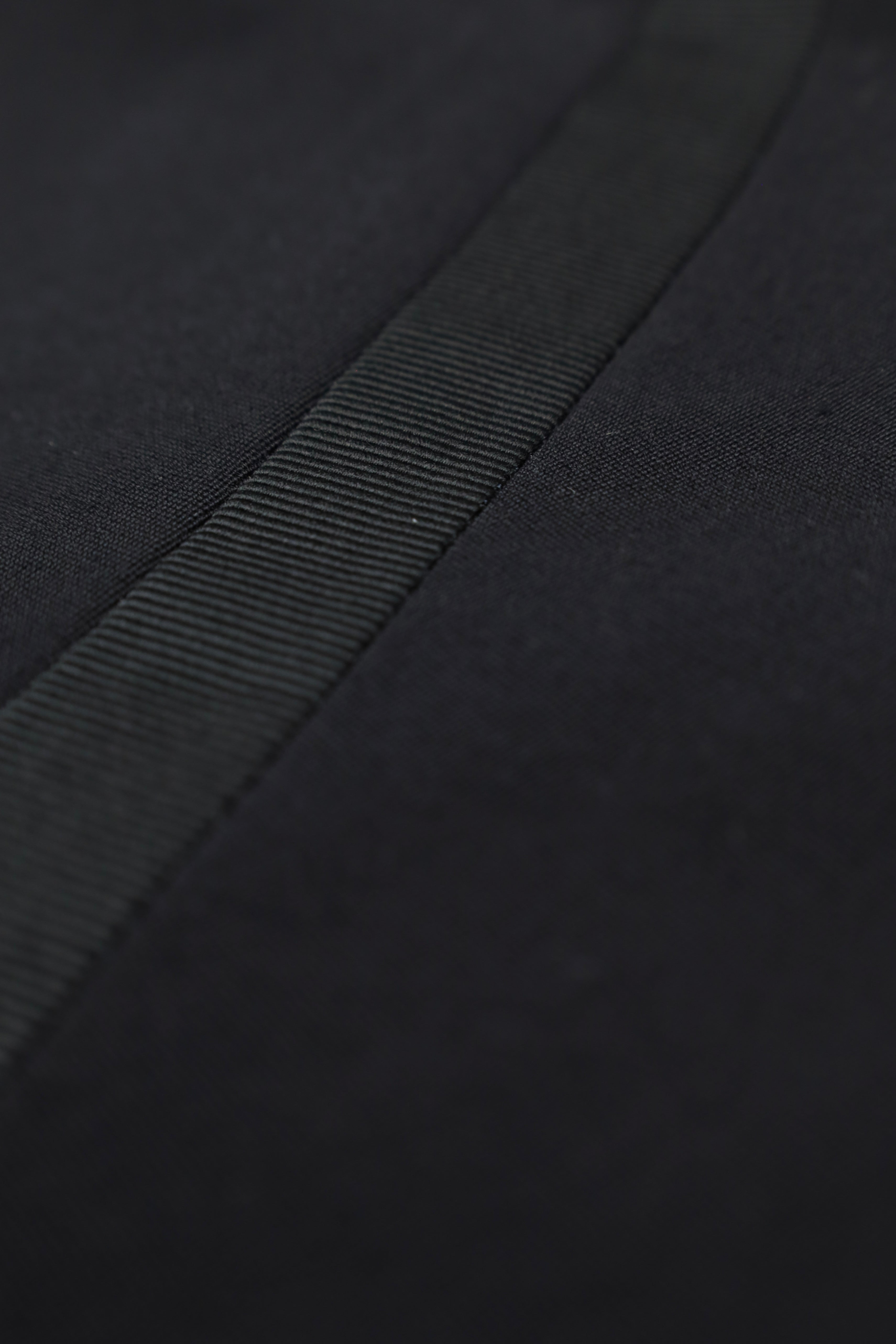 Tom Ford Black Wool & Mohair Tuxedo Trousers