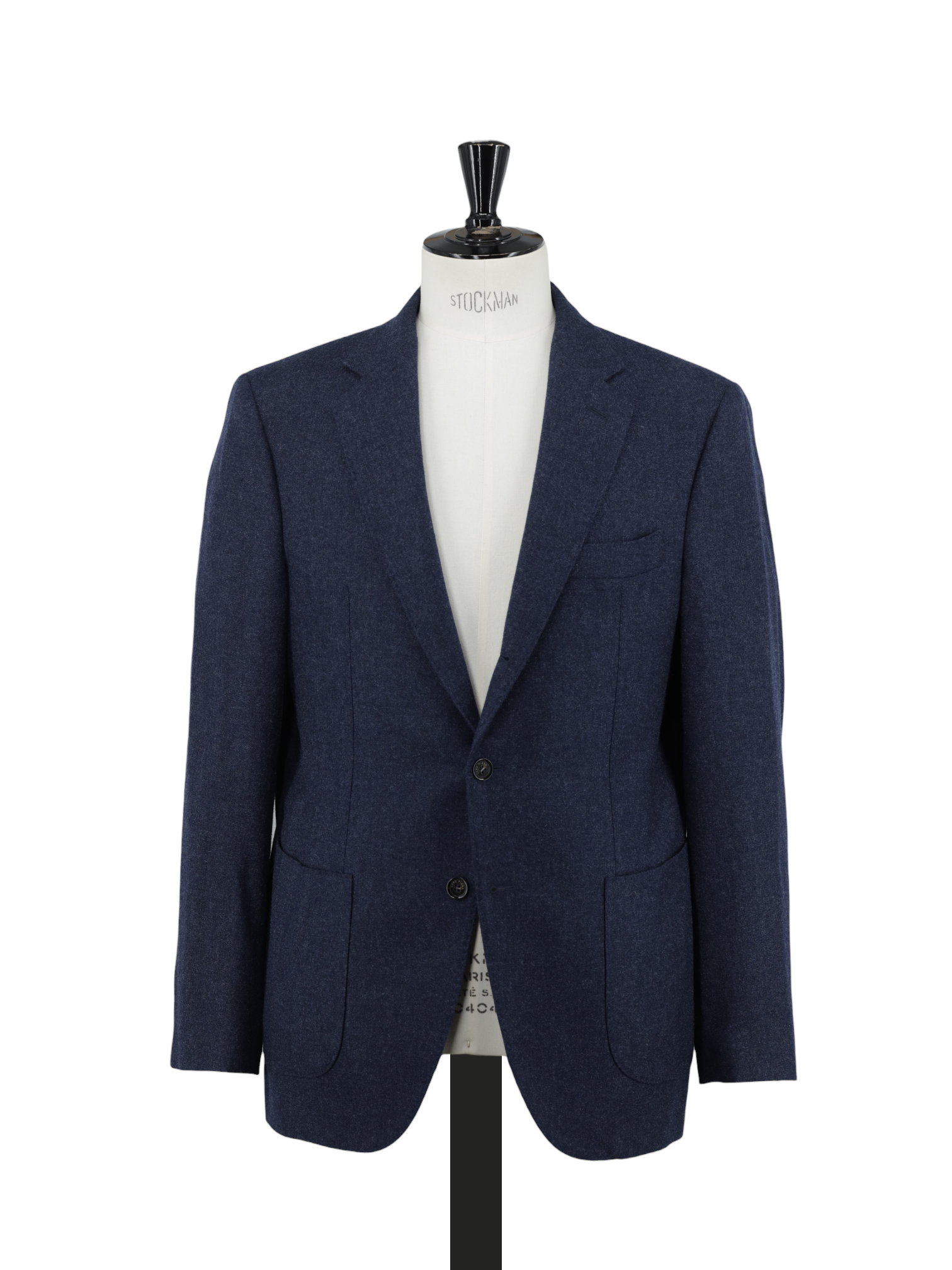 Loro Piana Dark Blue Cashmere, Mohair & Silk Sartorial Rain-System Jacket