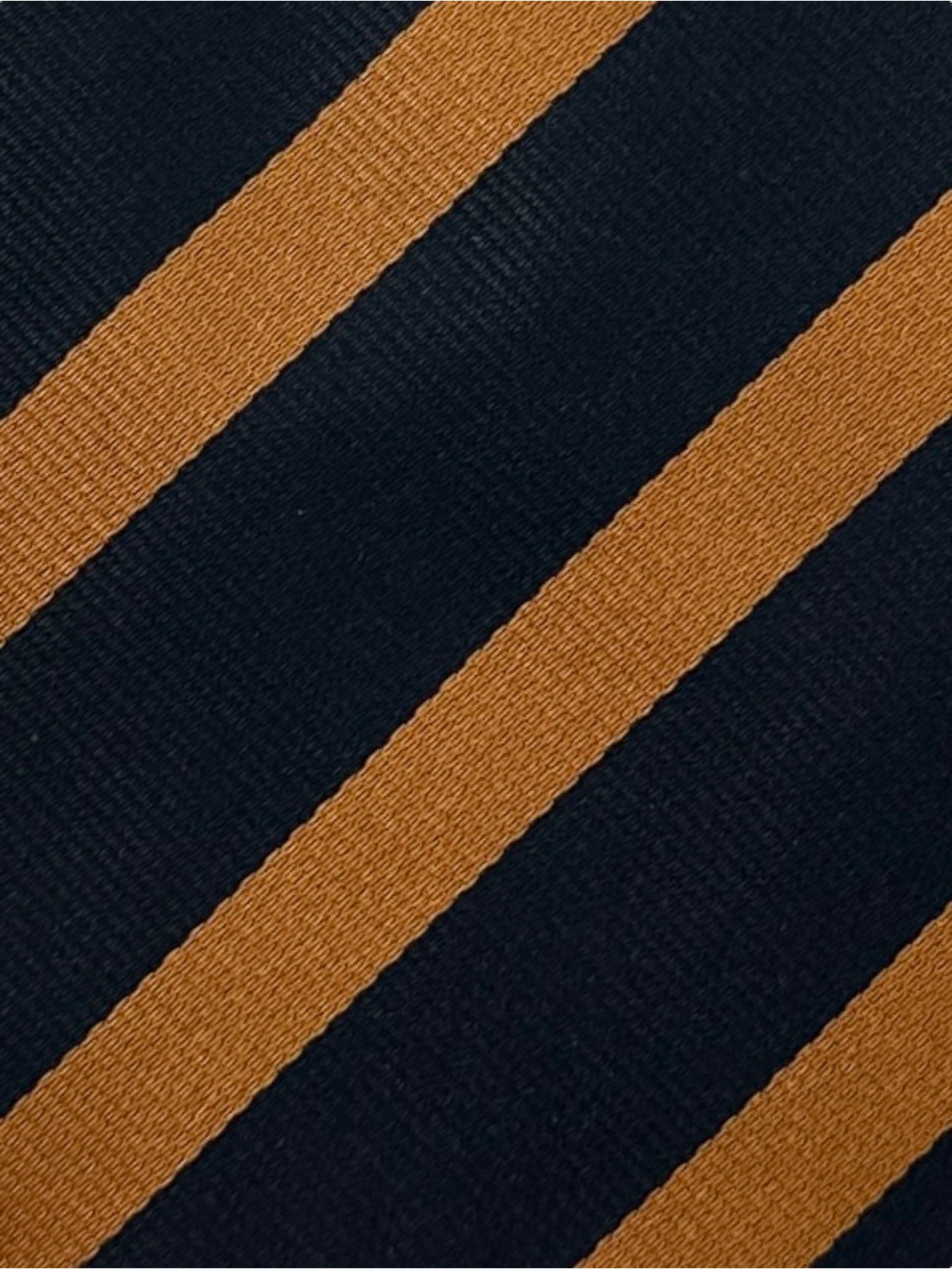 E.Marinella Blue and Orange Club Tie