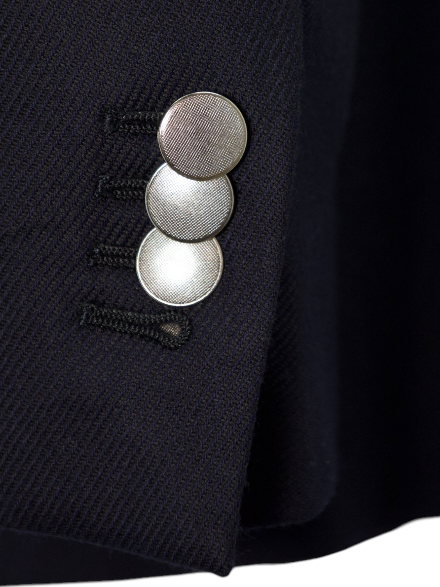 Ermenegildo Zegna Navy 15MilMil15 Twill Blazer Jacket