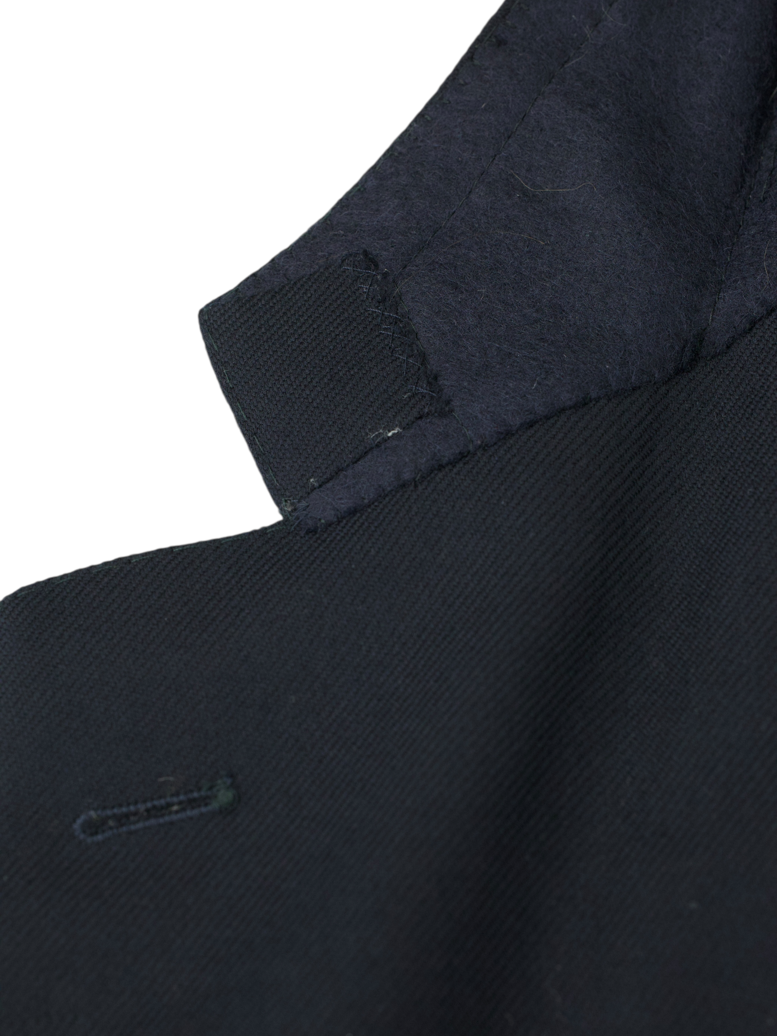 Caruso Navy E.Thomas Wool-Twill Blazer Jacket