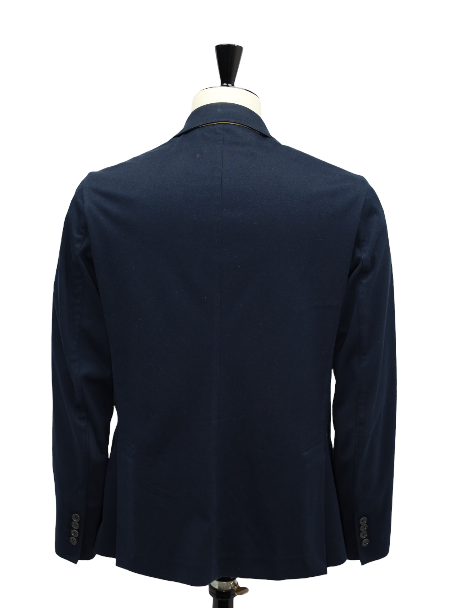 Loro Piana Navy Sweater Horsey Cotton Jacket