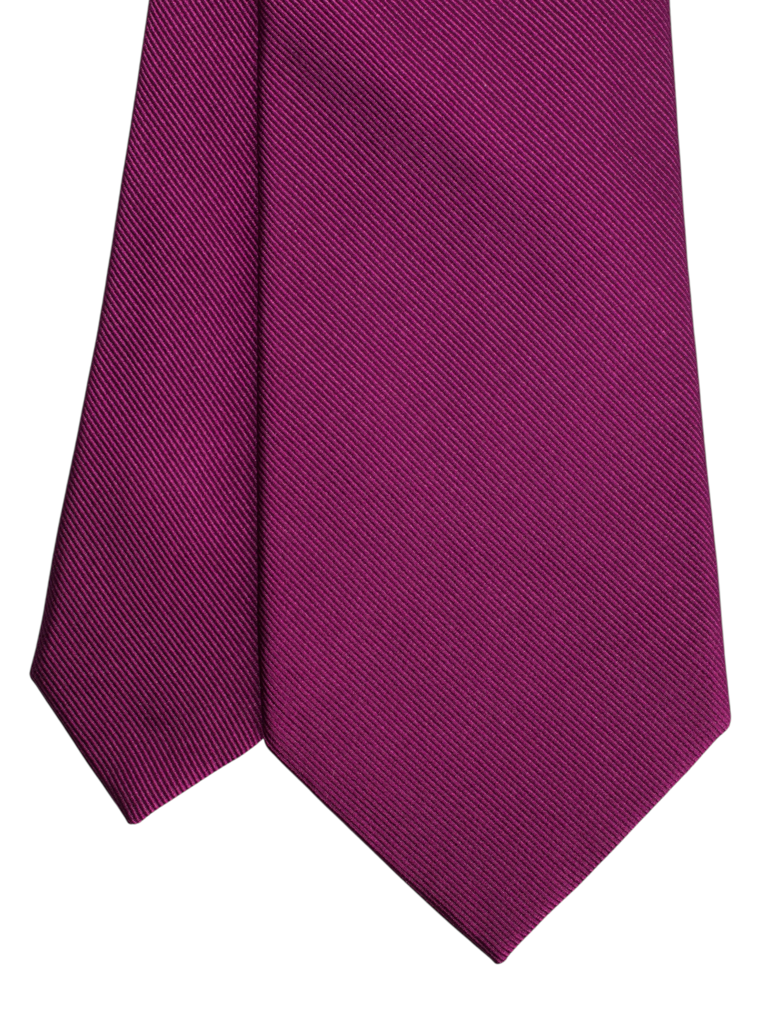 Luigi Borrelli Violet Purple Silk Tie