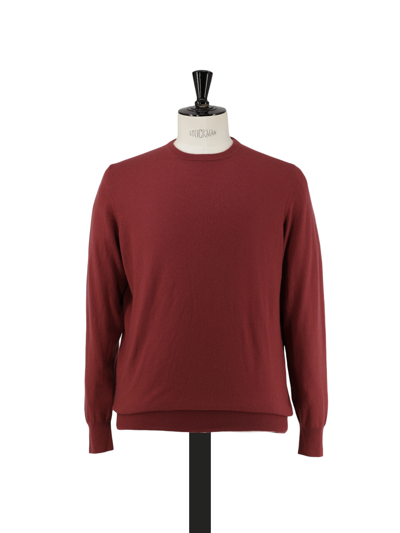 Loro Piana Kummel Red Baby Cashmere Round Neck Kniwear