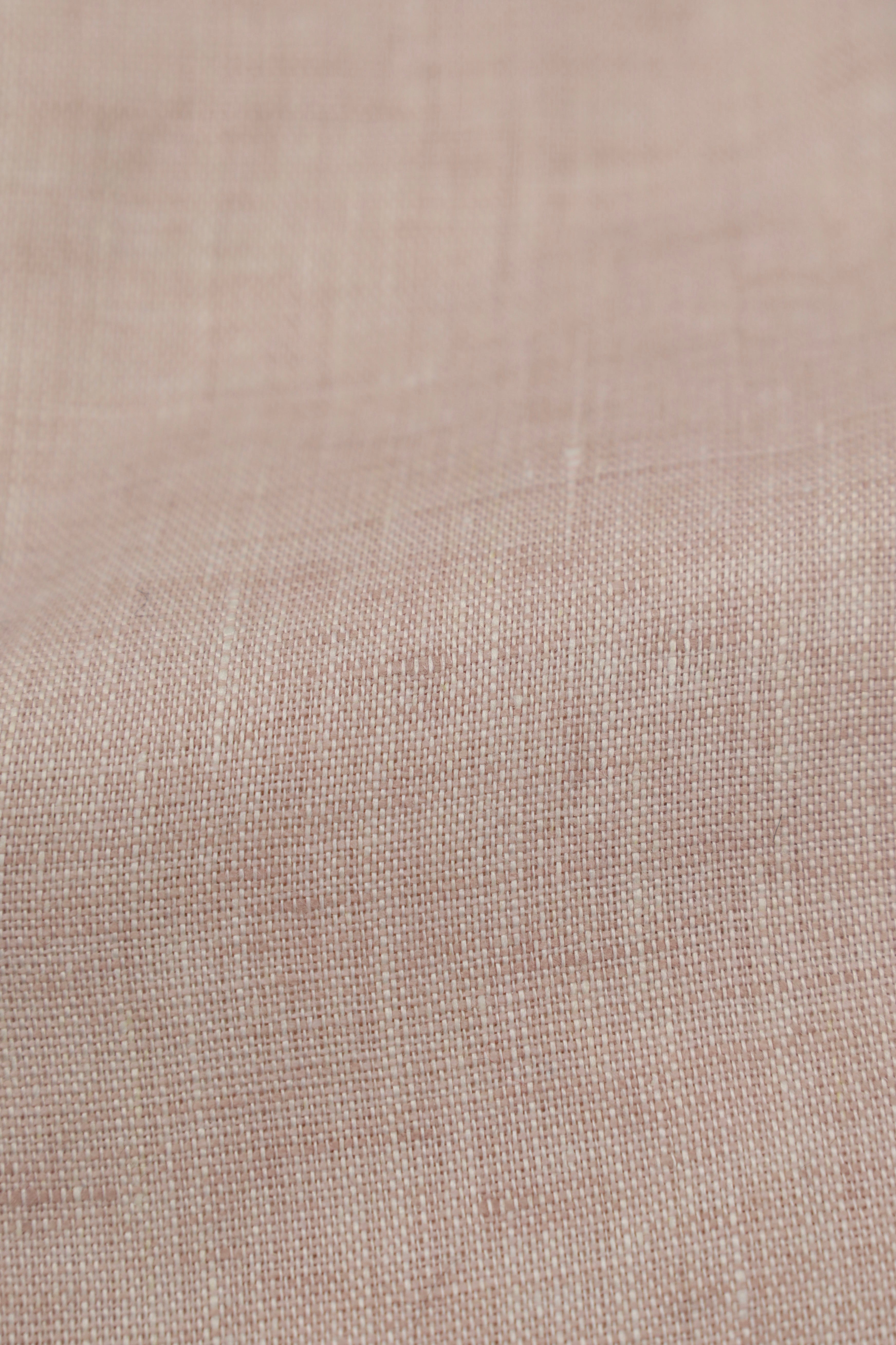 Luigi Borrelli Pastel Roze Linnen Overhemd