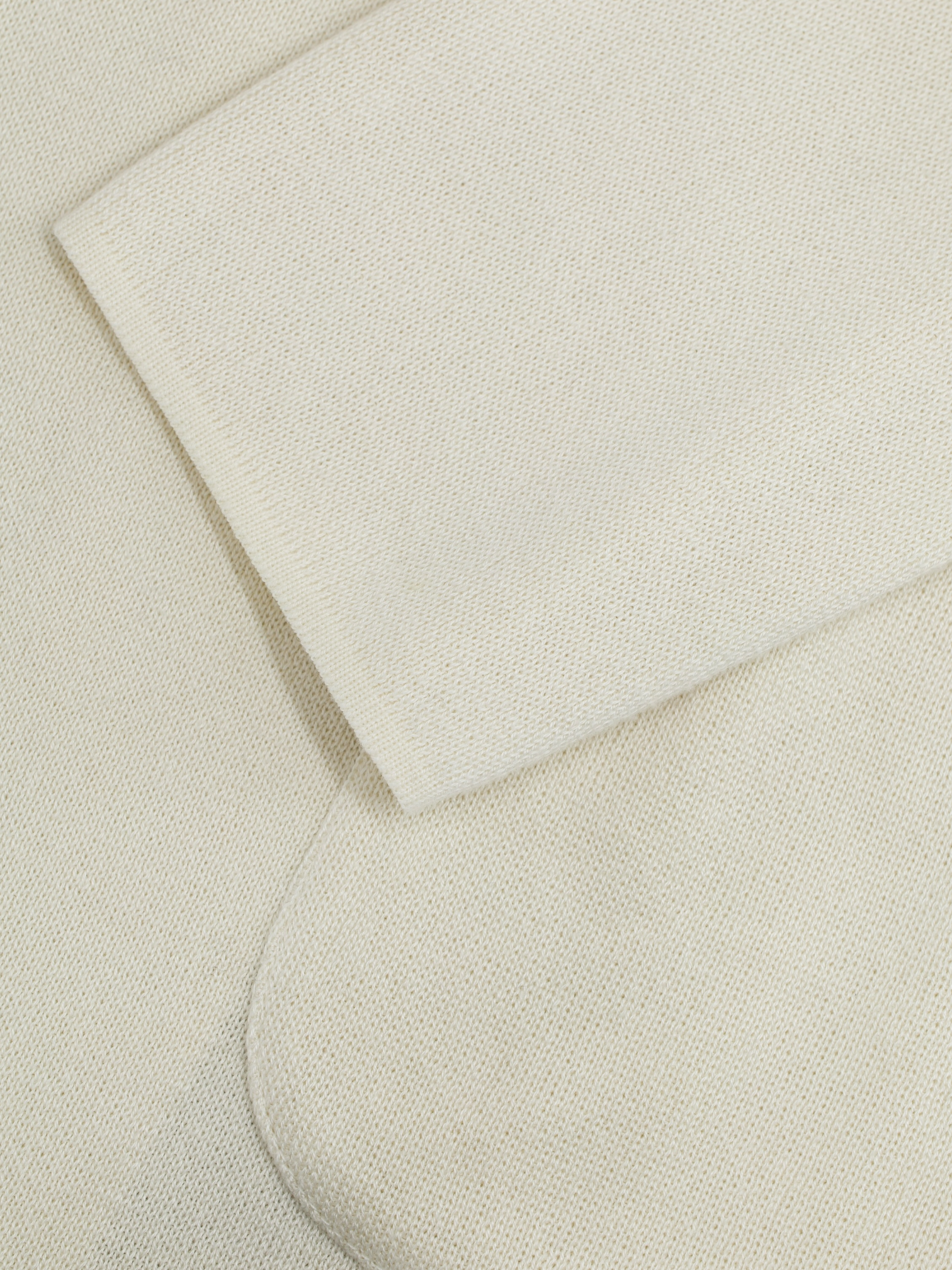 Lardini Offwhite Jersey-Knitted Cotton Sweater Jacket