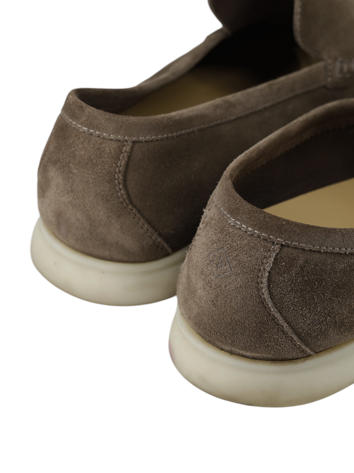 Loro Piana Taupe Suede Summer Walk