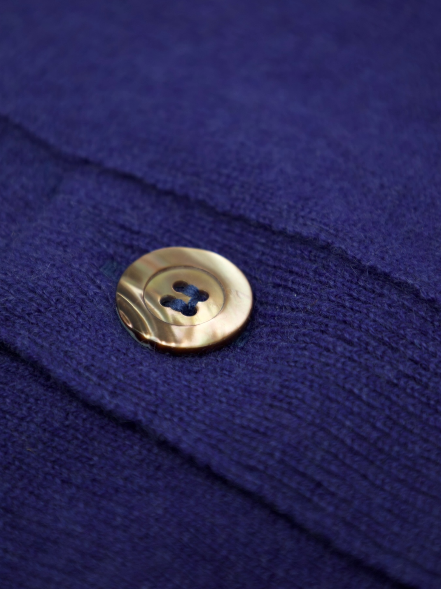Rubinacci Royal Blue Cashmere Vest