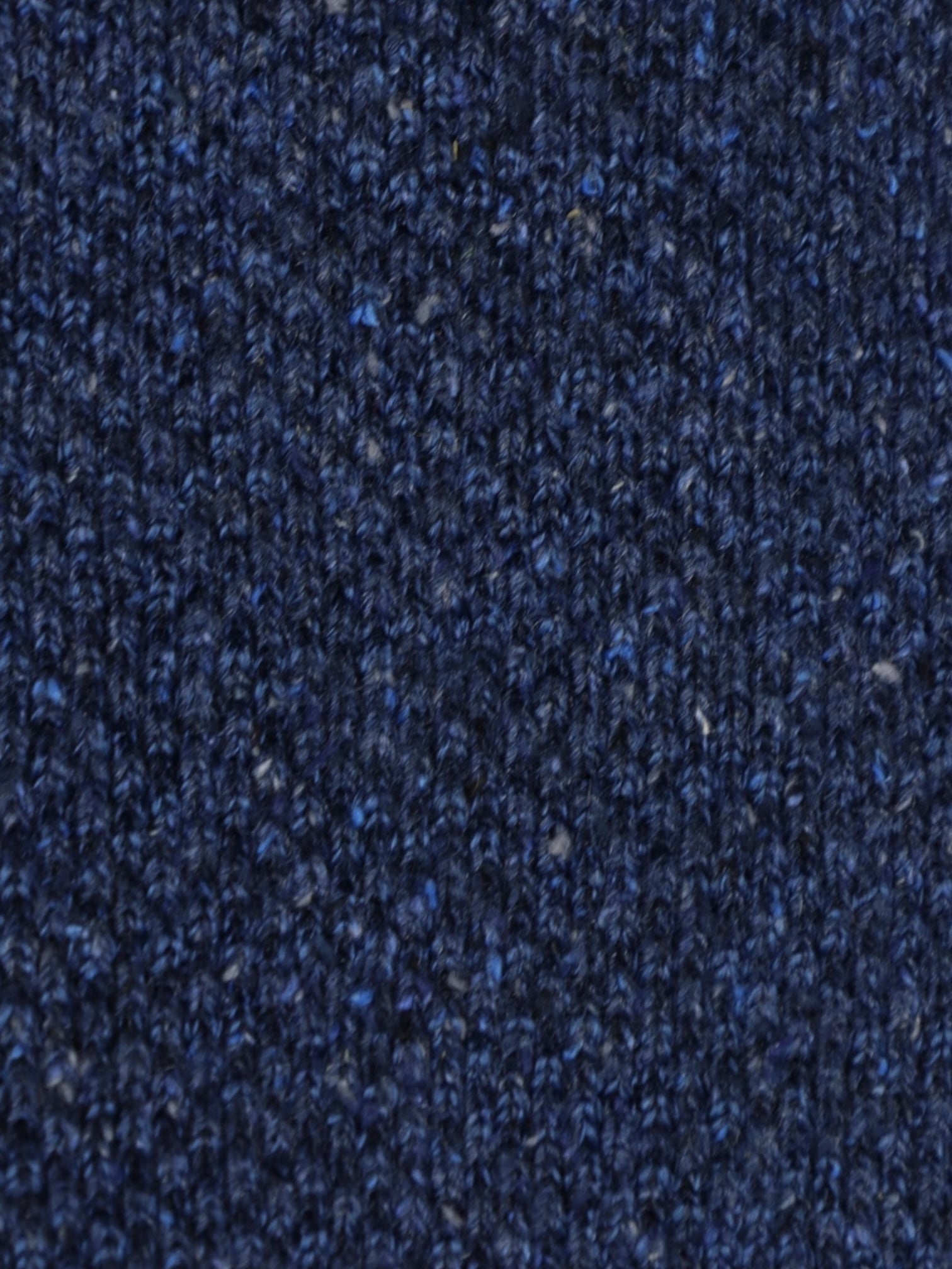 Kiton Blue Speckle Knitted Silk Tie
