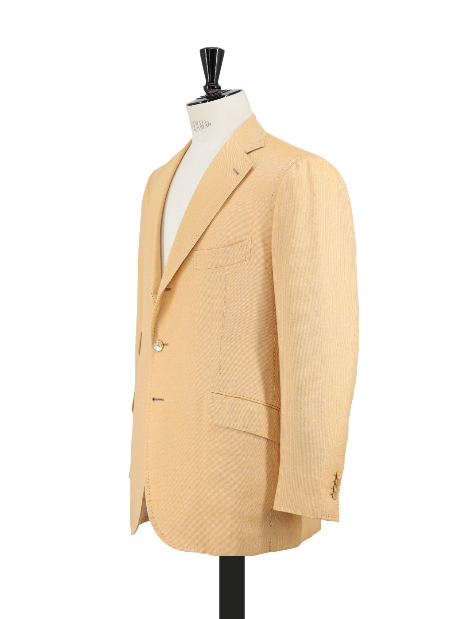 Cesare Attolini Yellow Cashmere & Silk "La Grande Bellezza" Jacket