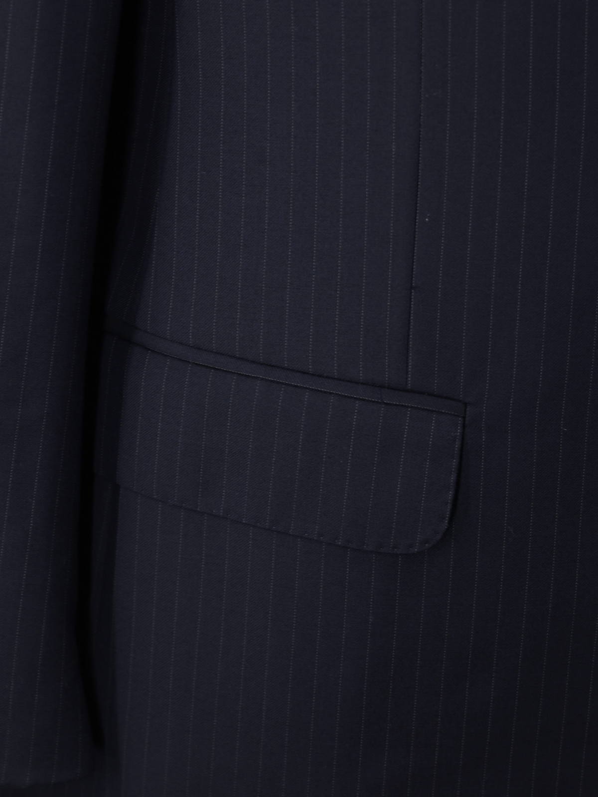 Ermenengildo Zegna Navy Vintage 3-Piece Super 100's Pinstripe Suit