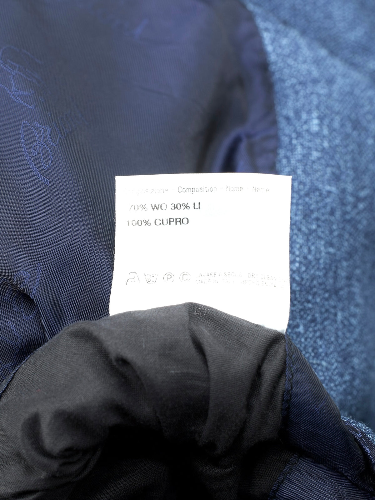 Brioni Light Blue Speckled Wool & Linen Vintage Roman-Style Jacket