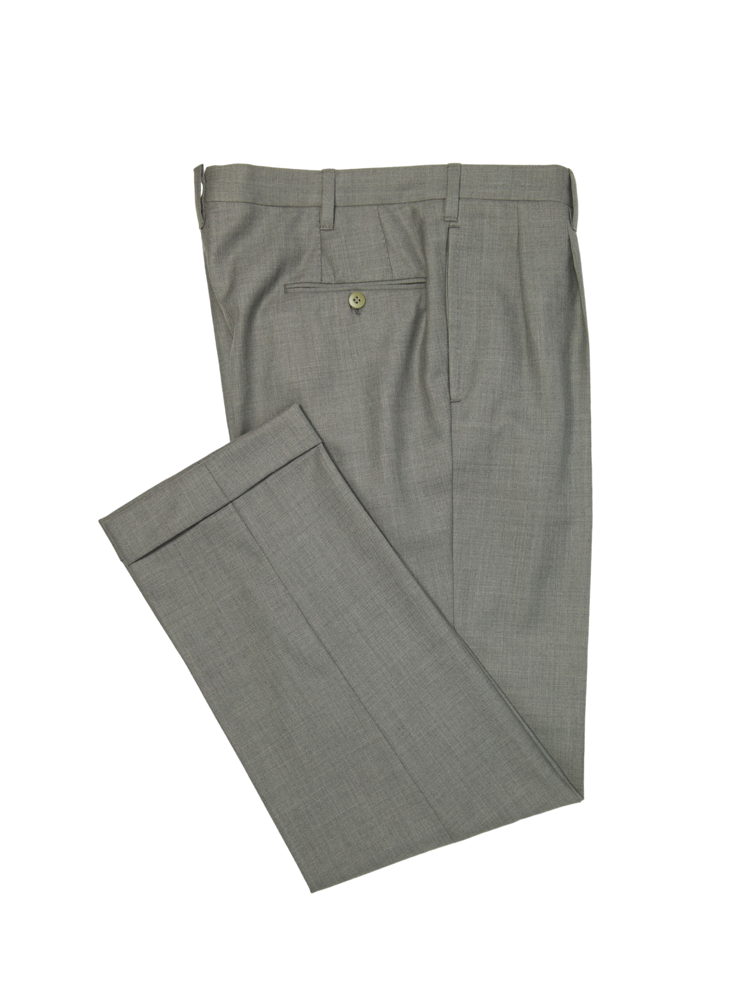 Cesare Attolini Light Grey Super 160's & Cashmere Twill Suit