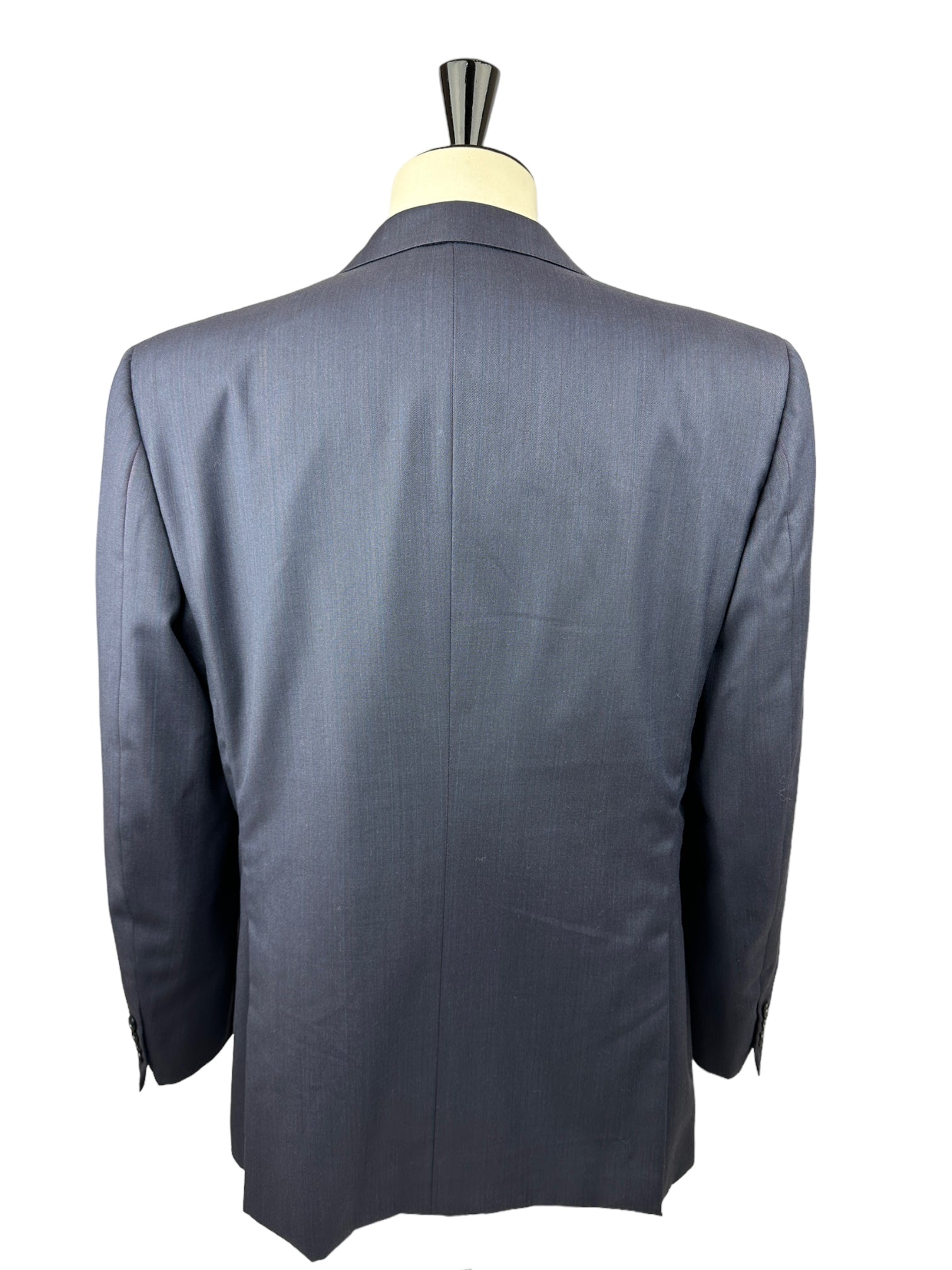 Brioni blauw Traiano krijtstreeppak