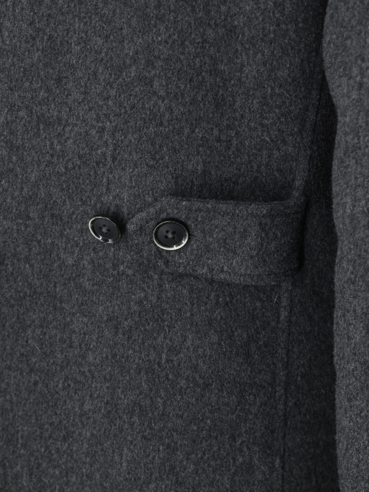 Caruso Grey Wool-Flannel Sartorial Fieldjacket