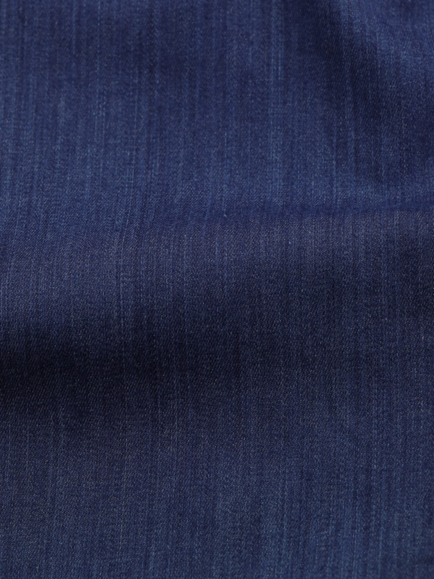 Kiton Chambray Blue Cotton-Stretch Casual Trousers