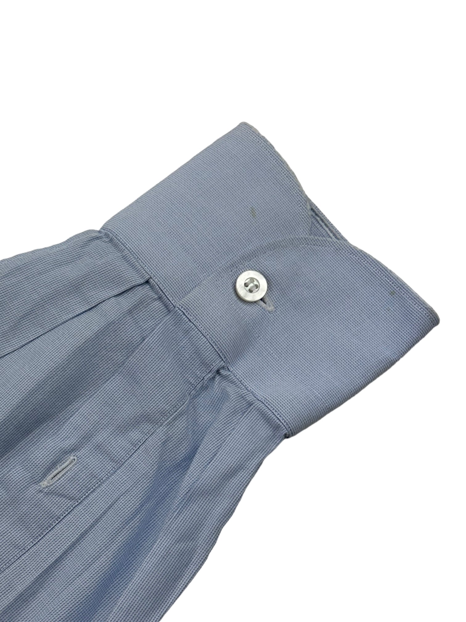 Fray Light Blue Micro Dot Shirt