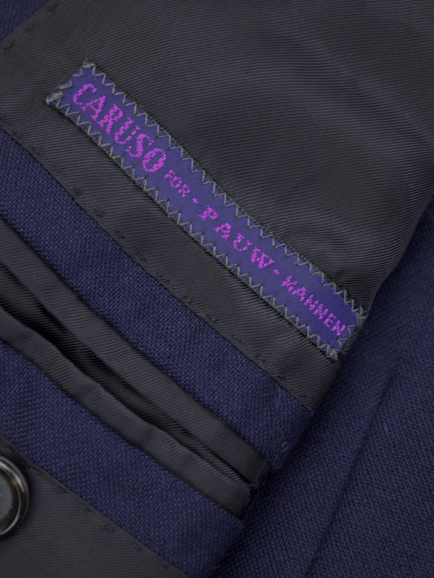 Caruso Marine Blue “Top China” Pure Cashmere Jacket