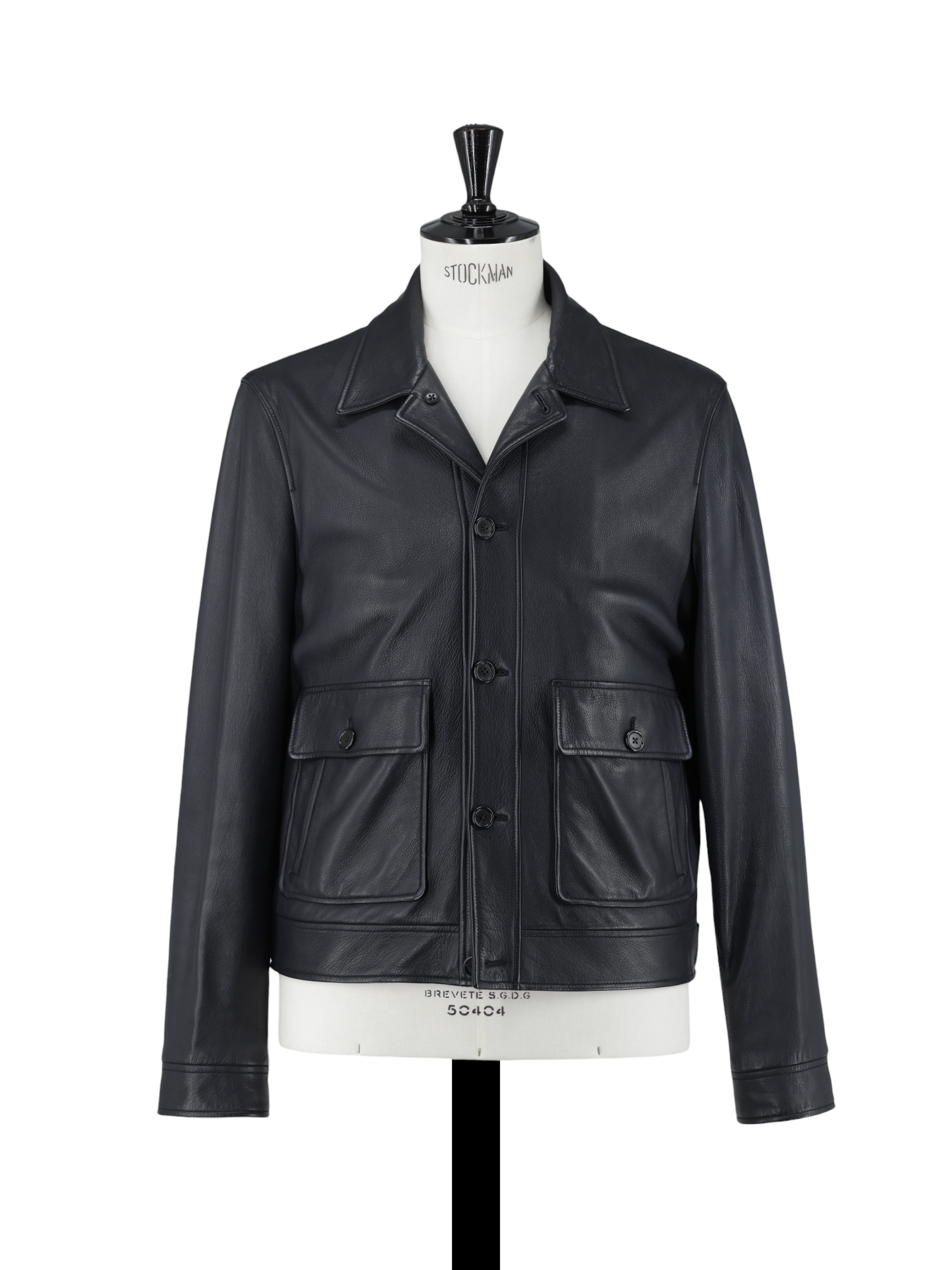 Cesare Attolini Dark Brown Deerskin Blouson Jacket