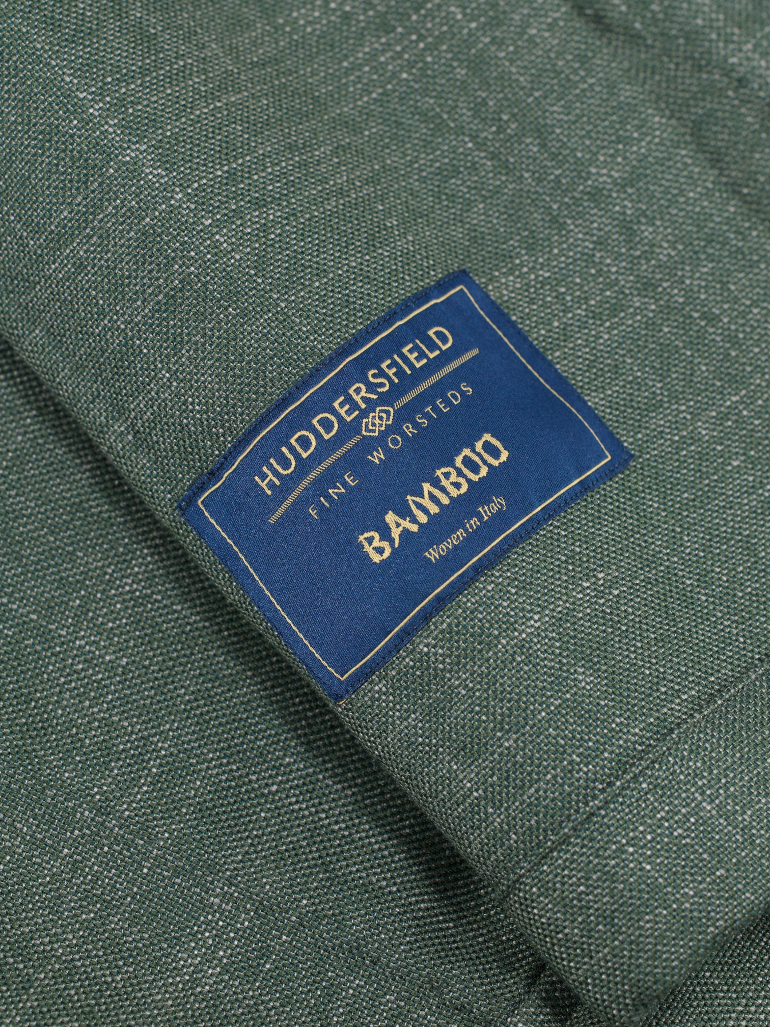 100 Hands Sage Green Huddersfield Bamboo Pinpoint Overshirt