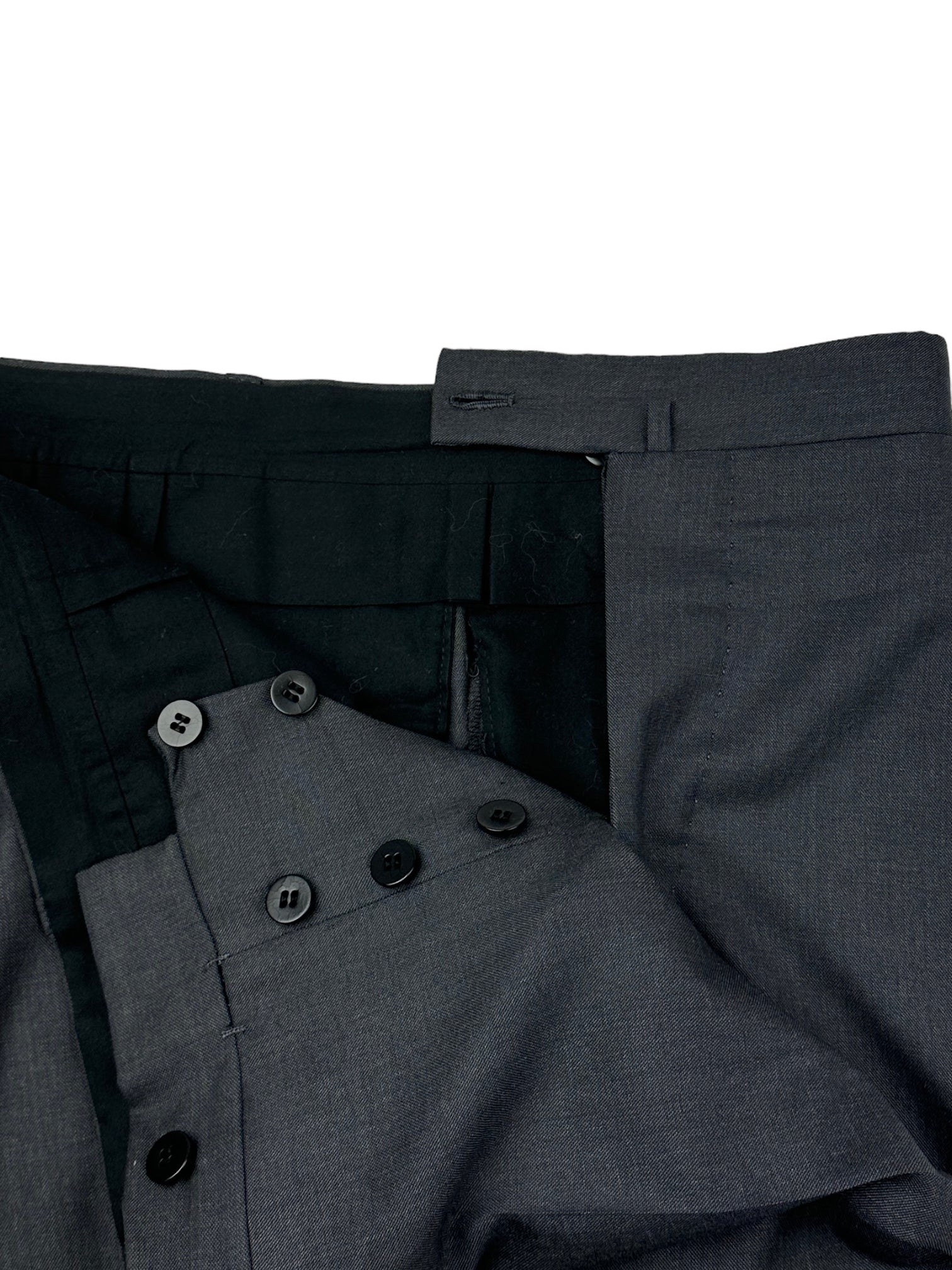 Orazio Luciano Anthracite Trousers
