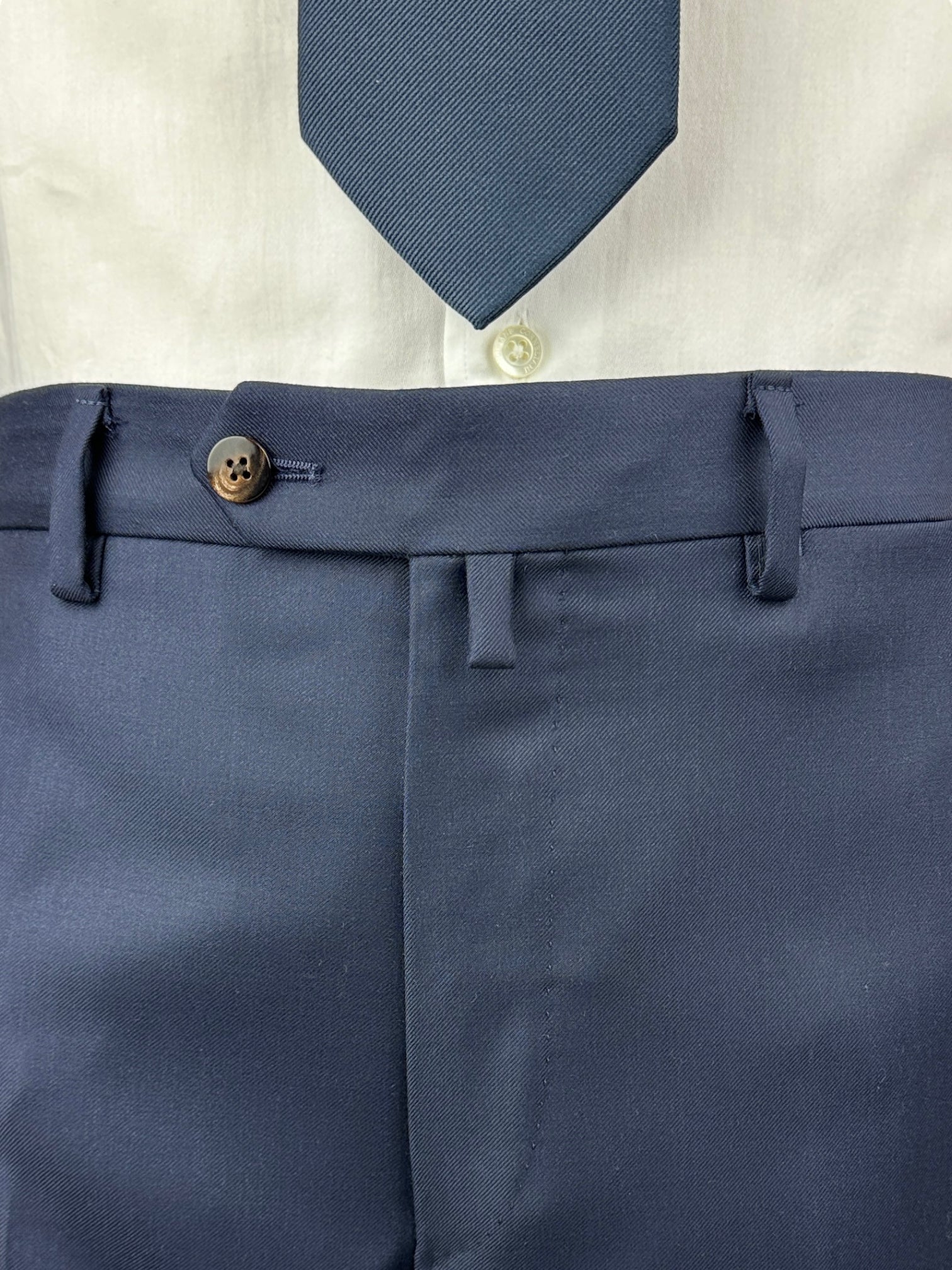 Caruso Navy Boheme Suit + Extra Trousers