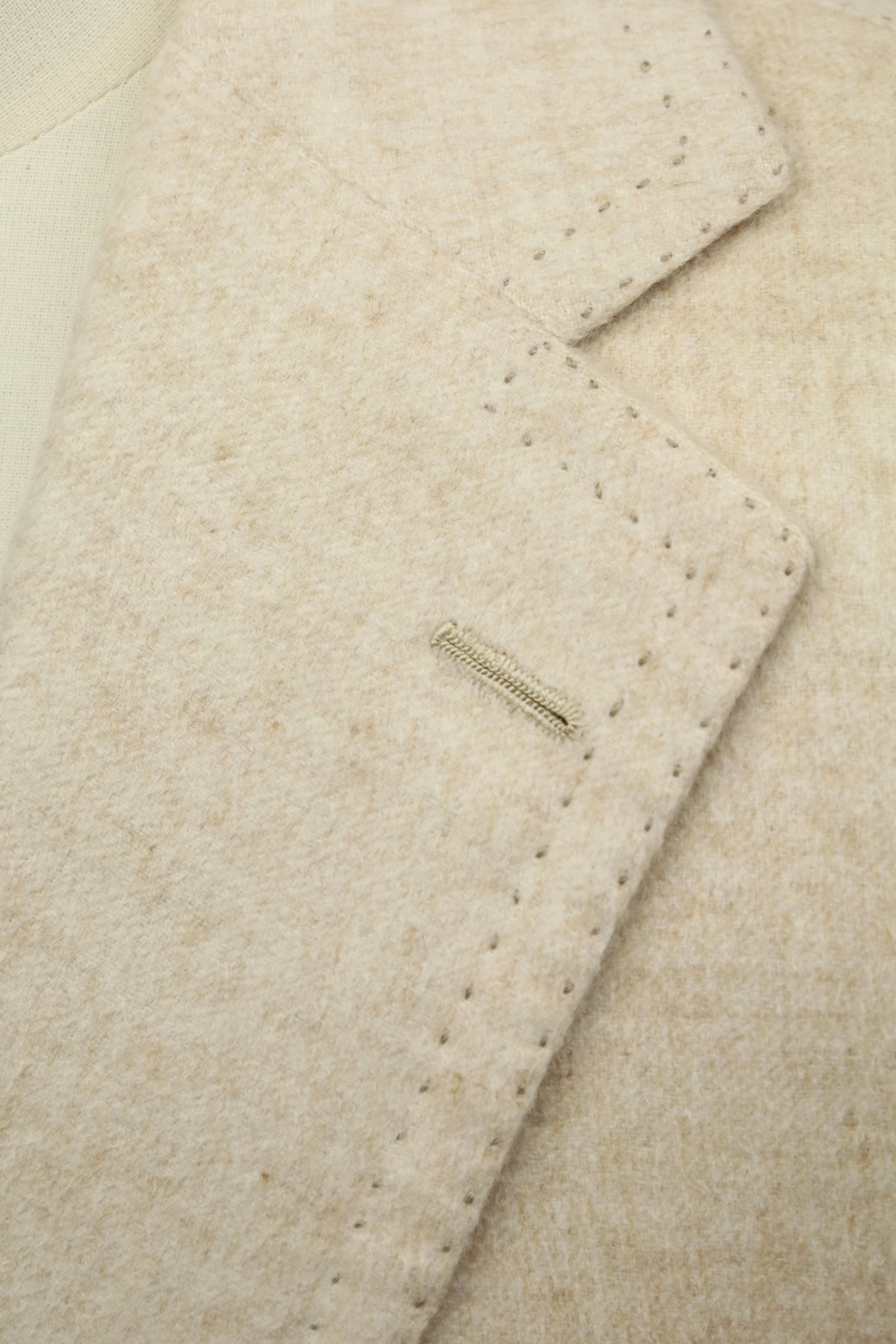 Cesare Attolini Beige "Piacenza" Cashmere Jacket