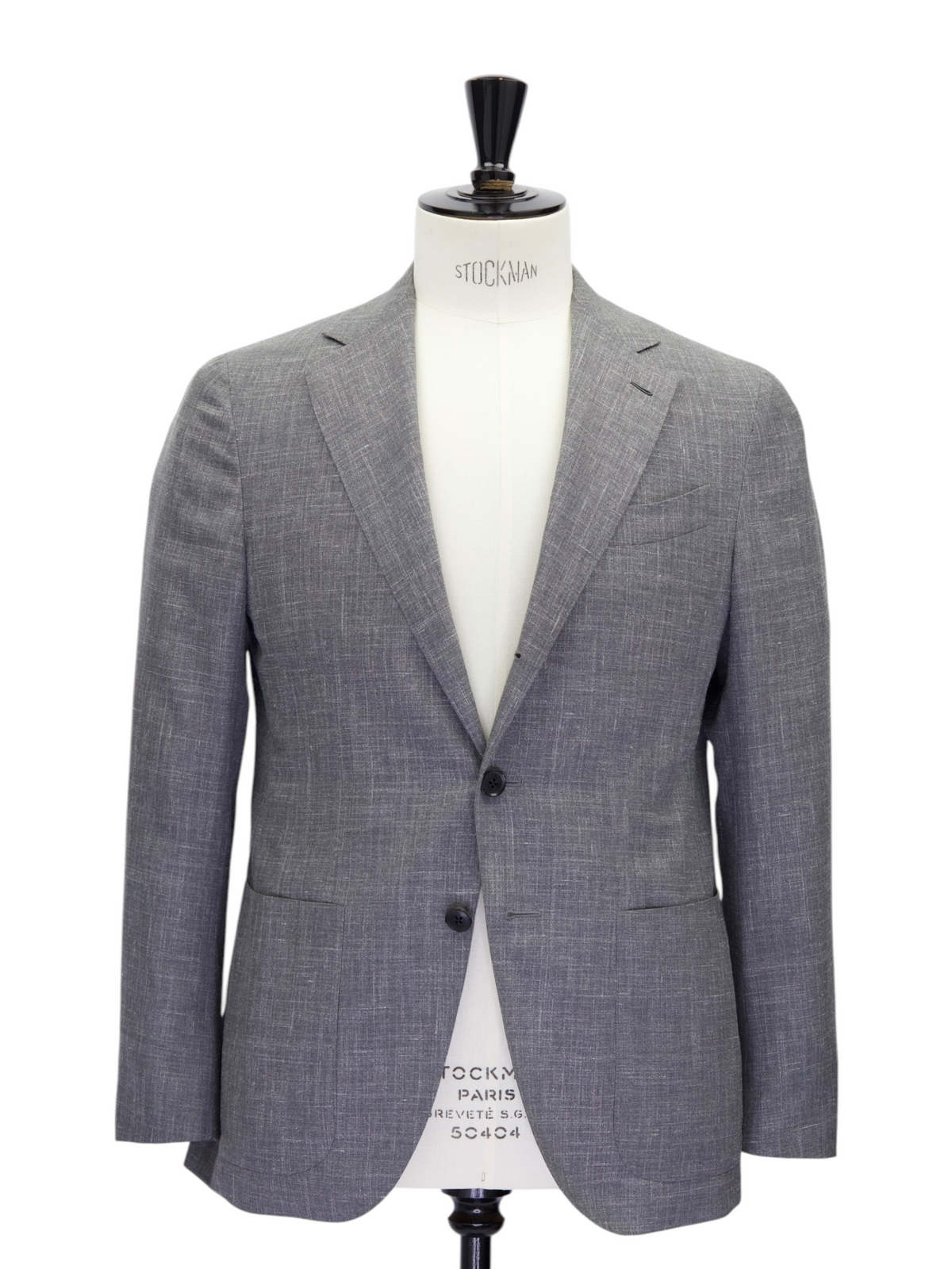 Caruso Taupe Wool, Silk & Linen 