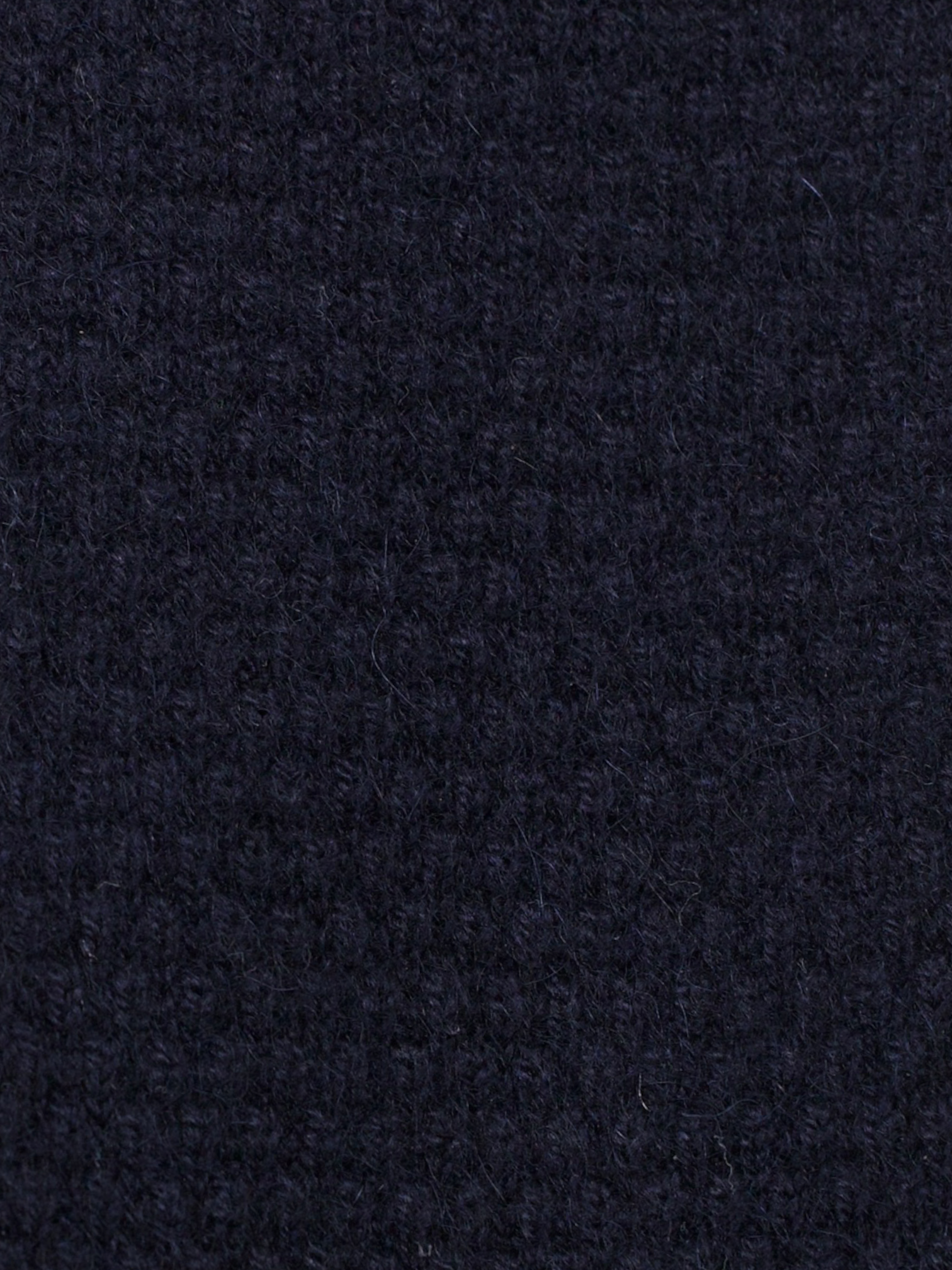Kiton 5 Navy Pure Cashmere Knitted "Cipa 1960" Tie