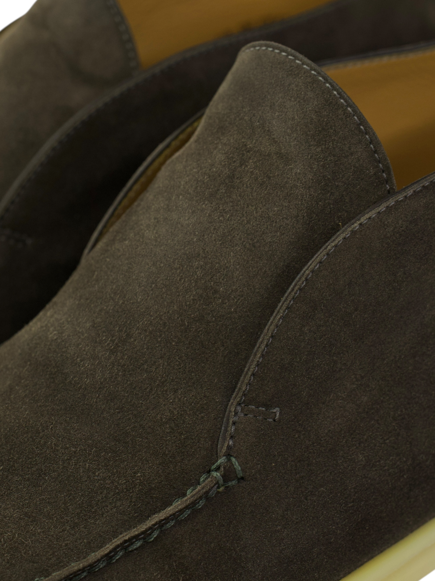 Loro Piana Chocolate Brown Suede Open Walk Ankle Boots