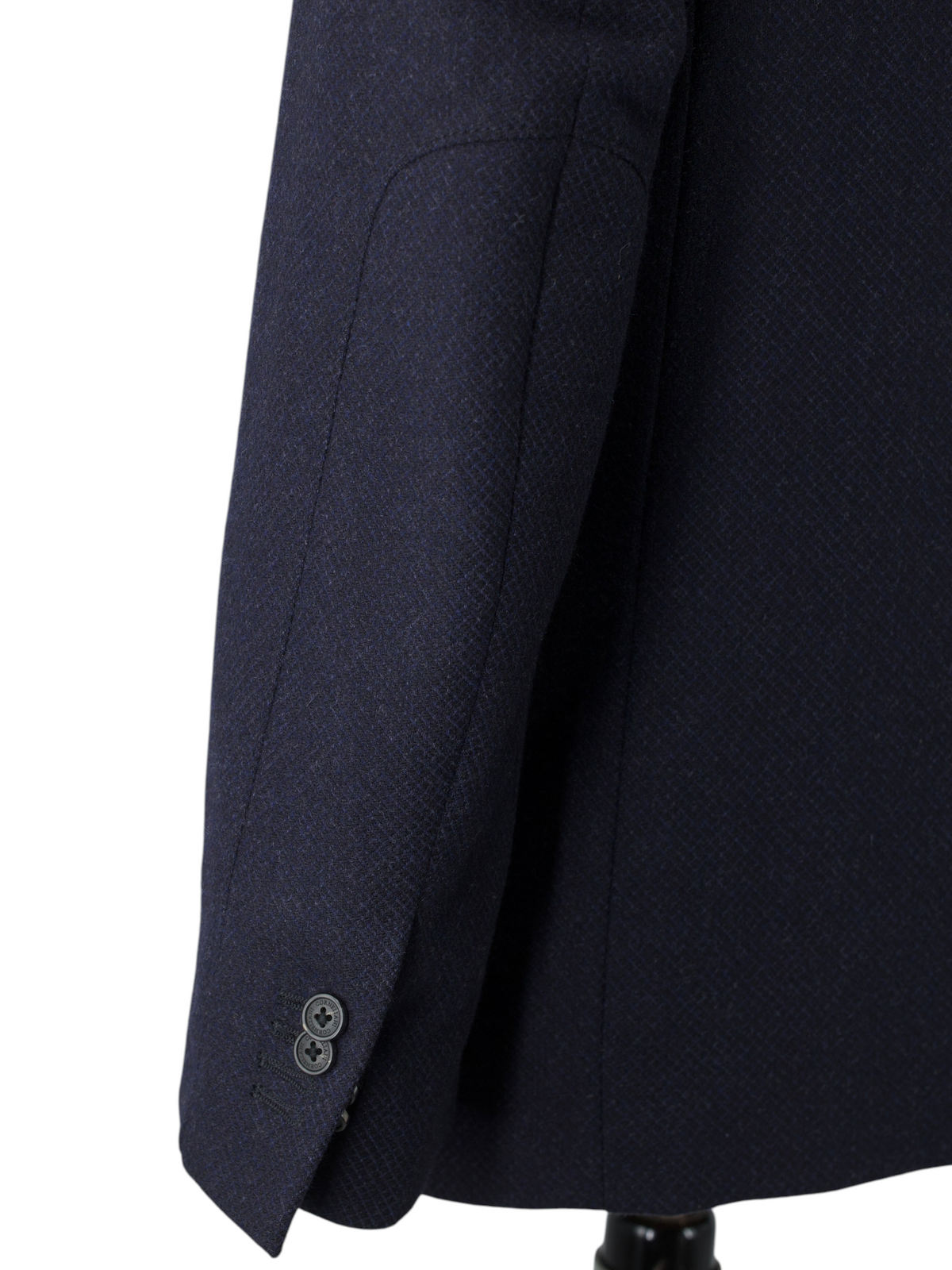 Corneliani ID Dark Blue Wool & Cashmere Milestone Fall Vespa Jacket