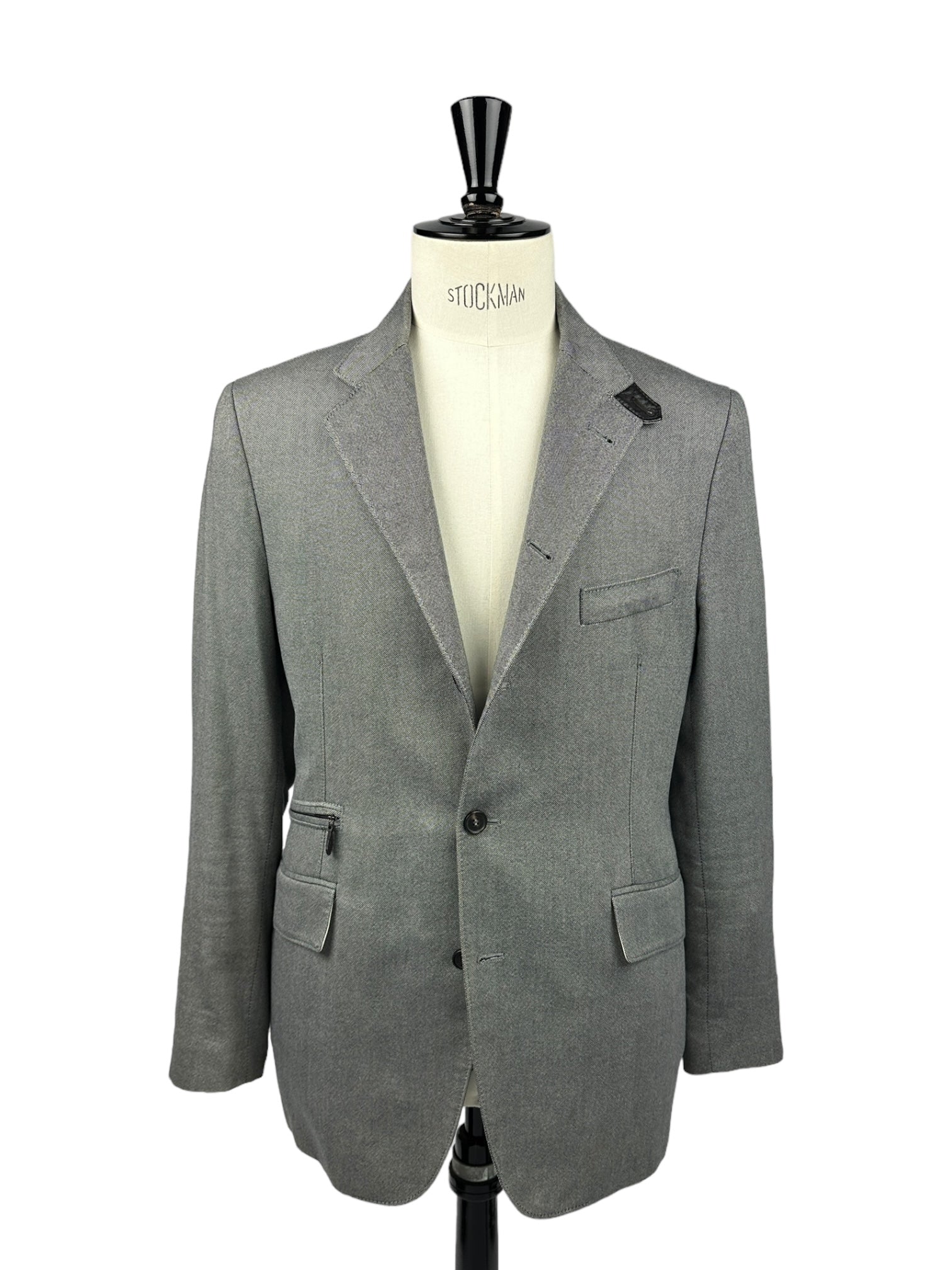 Corneliani ID Taupe Cotton Vespa Jacket