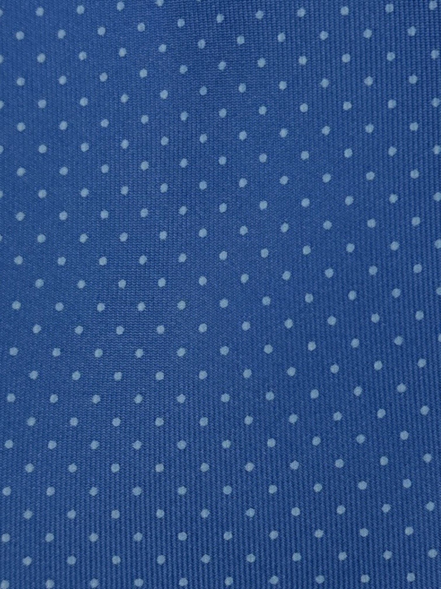 E.Marinella Light Blue Polkadot Tie