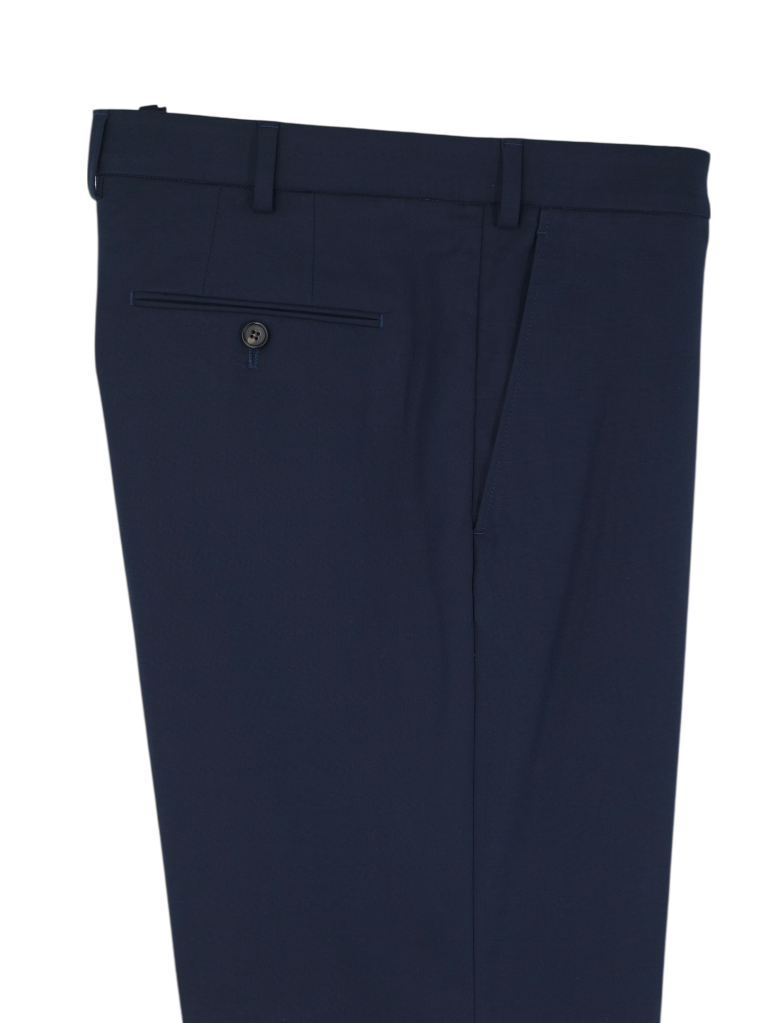 Loro Piana Navy Cotton-Stretch Twill Carlo Trousers