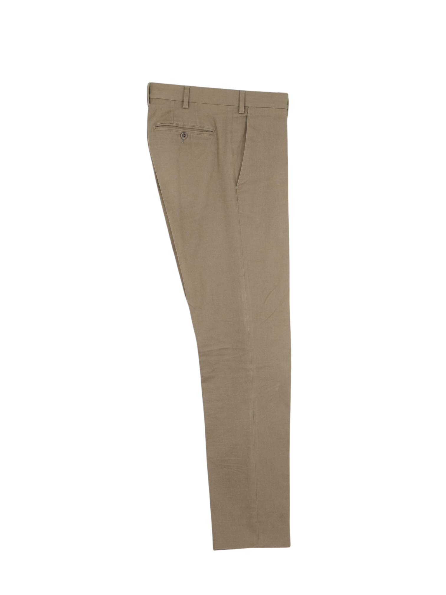 Loro Piana Khaki Cotton-Stretch Twill Trousers