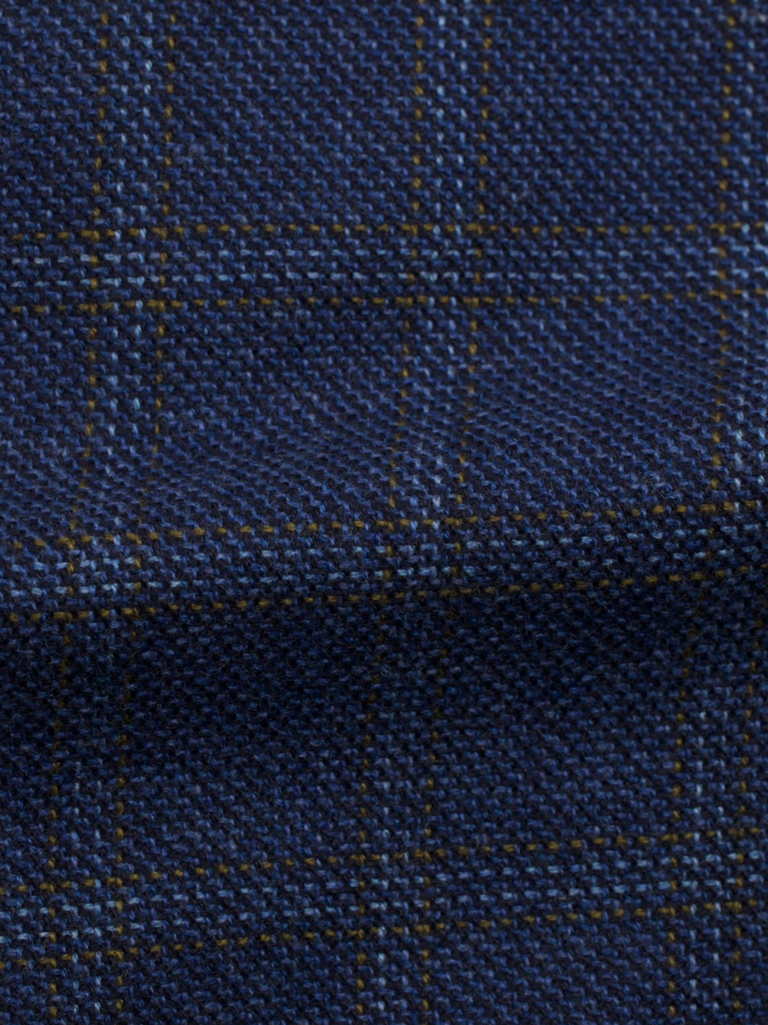 Brioni Blue & Brown Pure-Cashmere Windowpane Nomentano Jacket