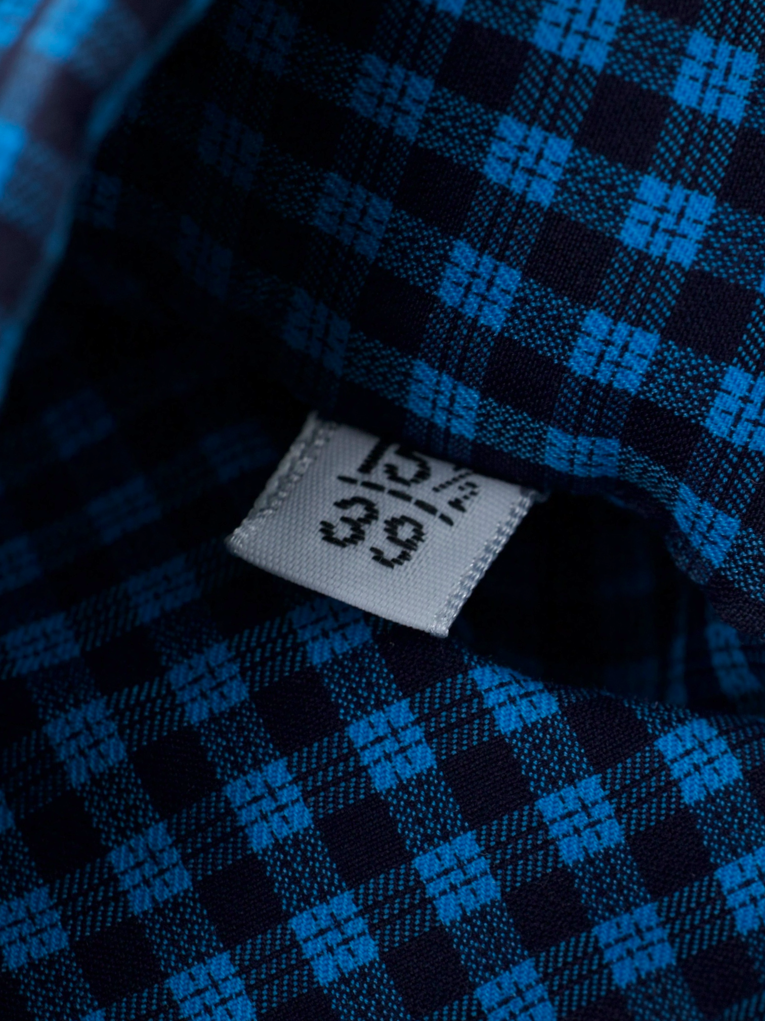 Kiton Petrol & Navy Fine-Cotton Gingham Check Shirt