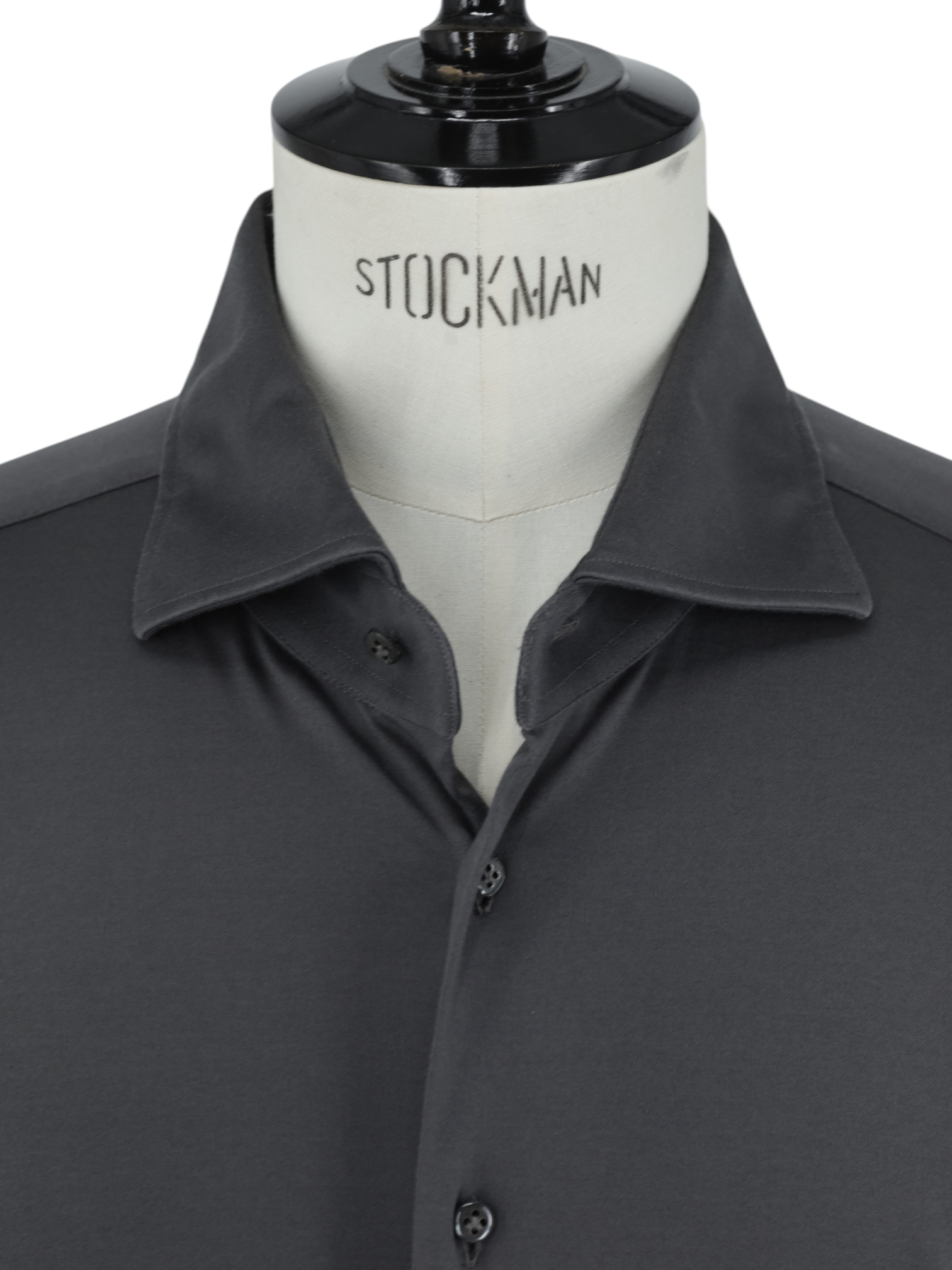 Emanuele Maffeis Warm Grey Mercerized-Cotton Jersey Shirt