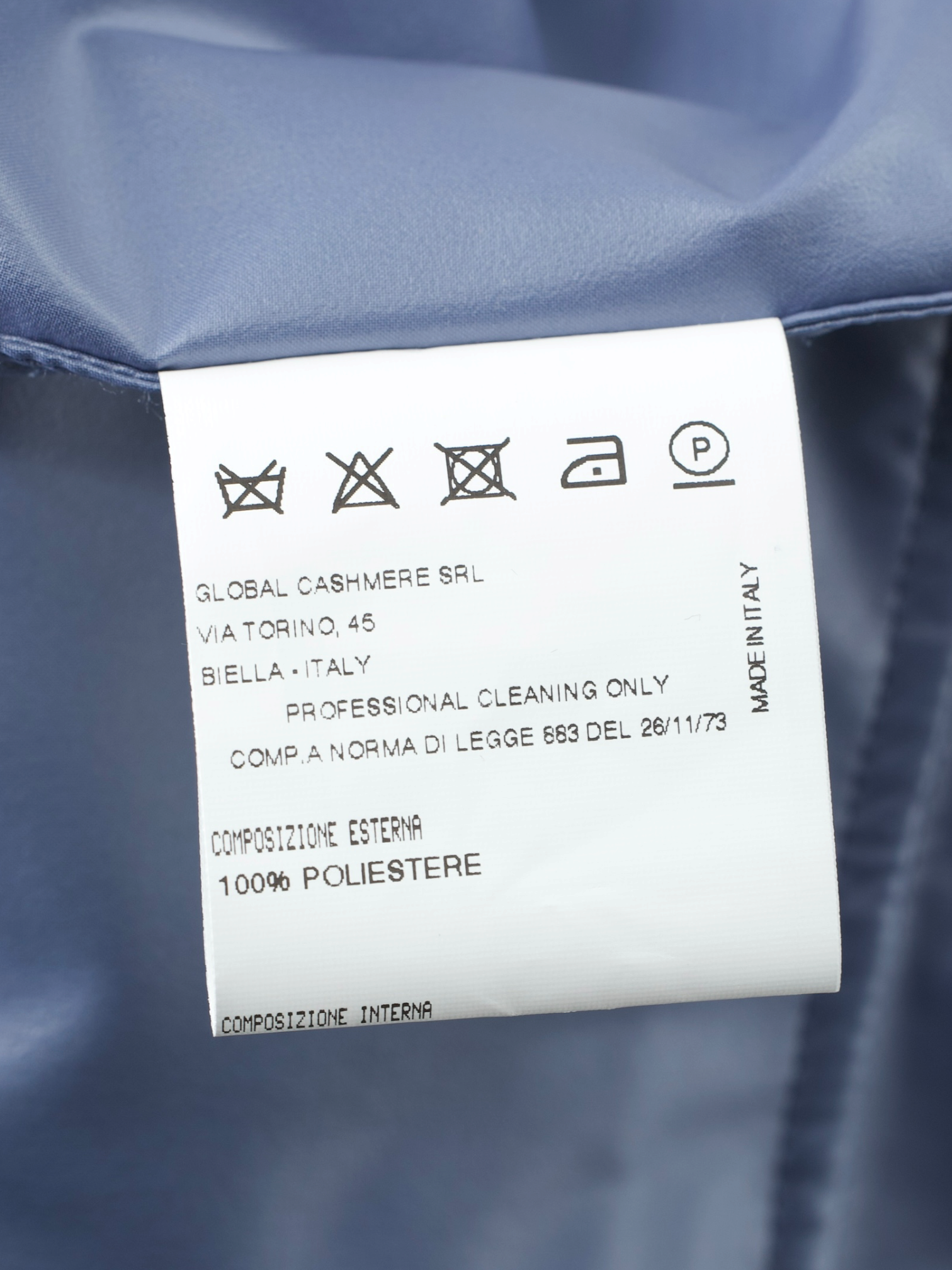 Doriani Azzurro Blue Waterrepellent Softshell Fieldjacket