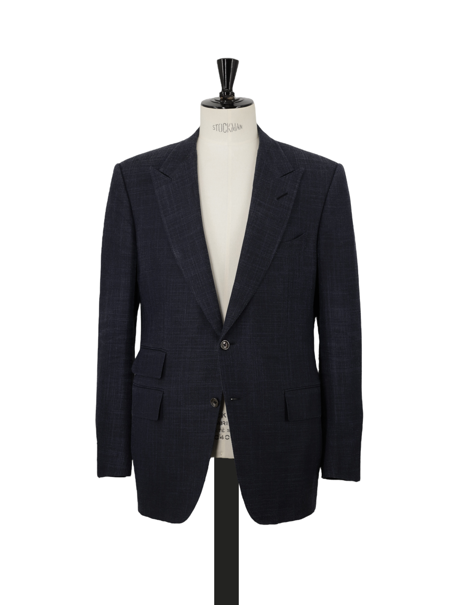 Tom Ford Blue Silk, Mohair & Wool Basket-Weave Windsor Suit