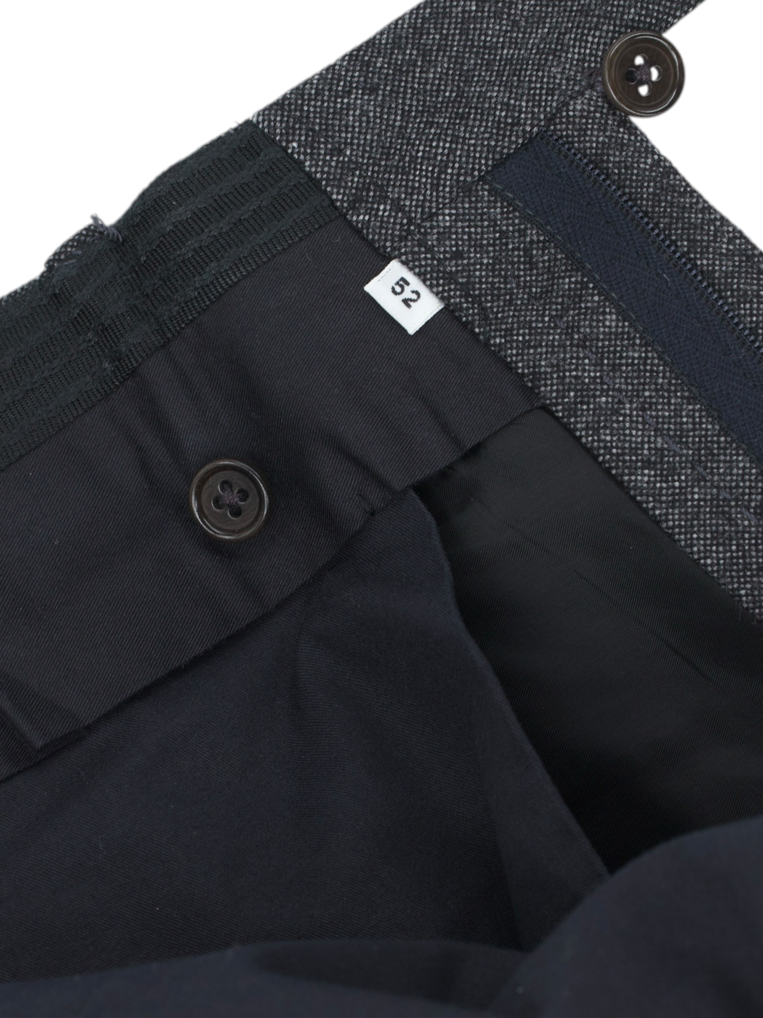 Kiton Grey Heavyweight-Wool Pinpoint Pleated Sartorial Trousers