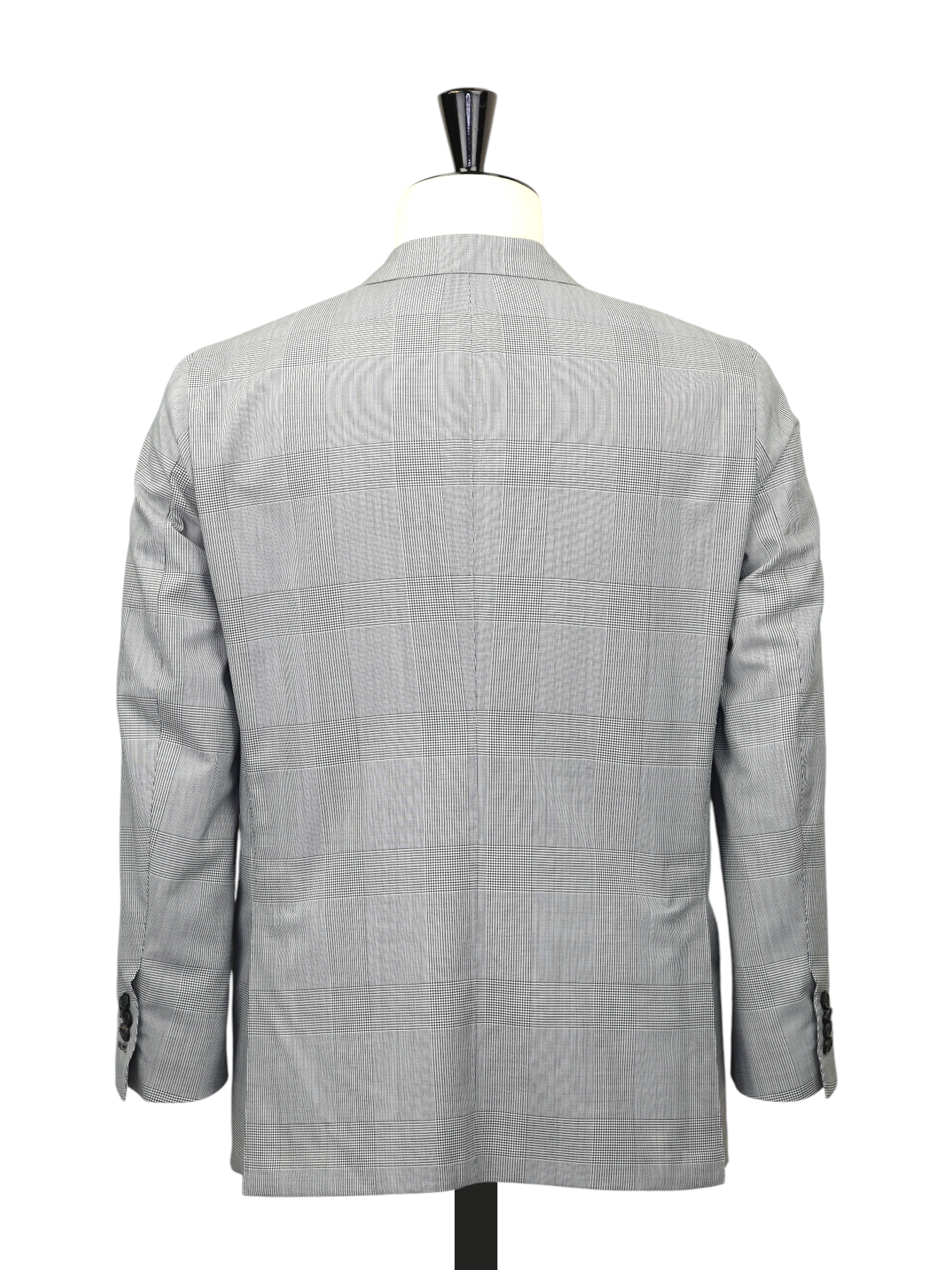 Orazio Luciano & Ambrosi Grey Double-Breasted Prince of Wales Suit
