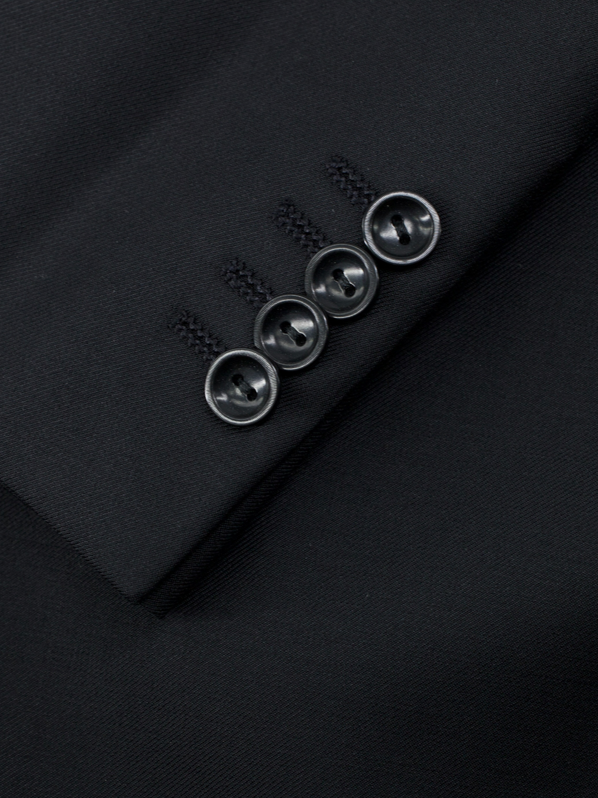 Ermenegildo Zegna Black & Grey Trofeo-Wool Traditional Morning Suit